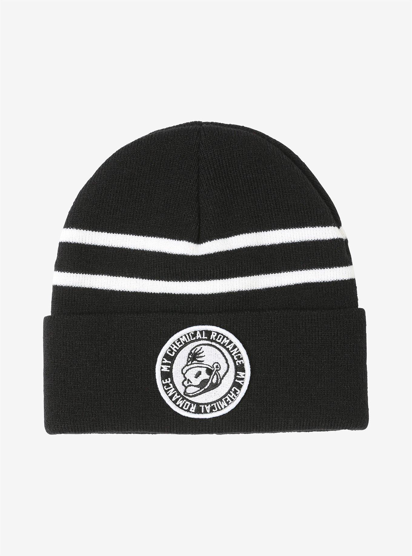 My Chemical Romance Stripe Watchman Beanie, , alternate