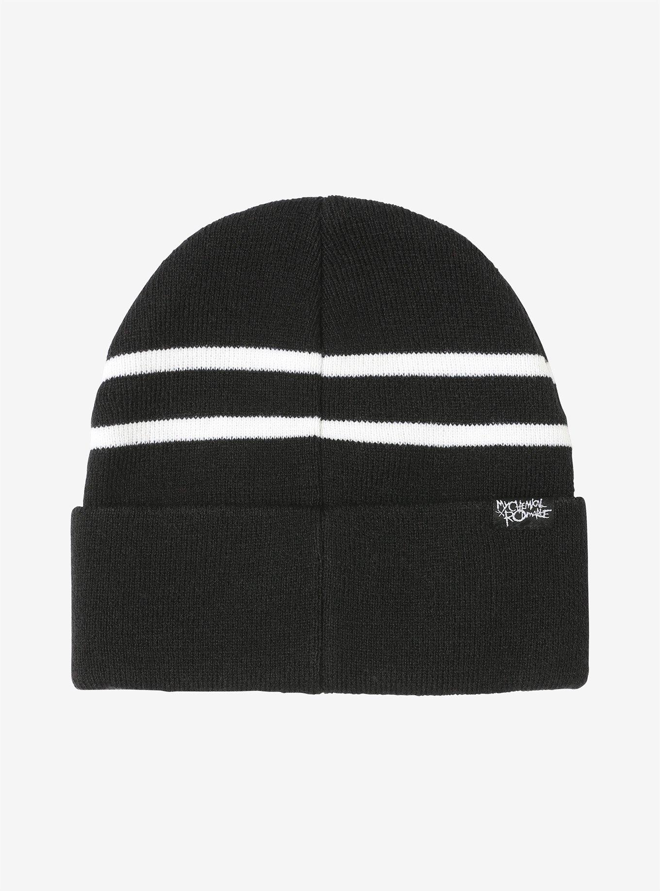 My Chemical Romance Stripe Watchman Beanie, , alternate