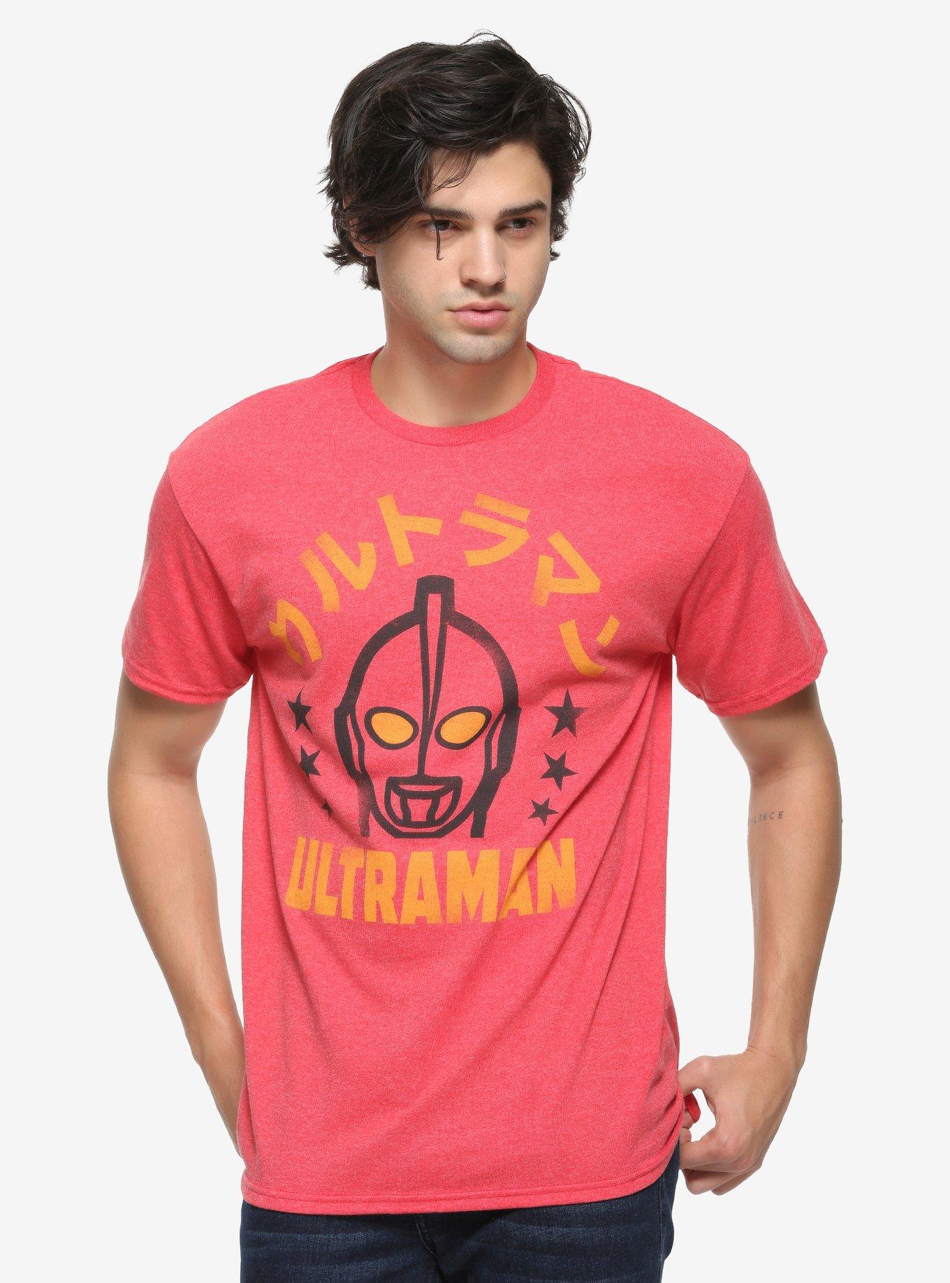 Ultraman Helmet T-Shirt, RED, alternate