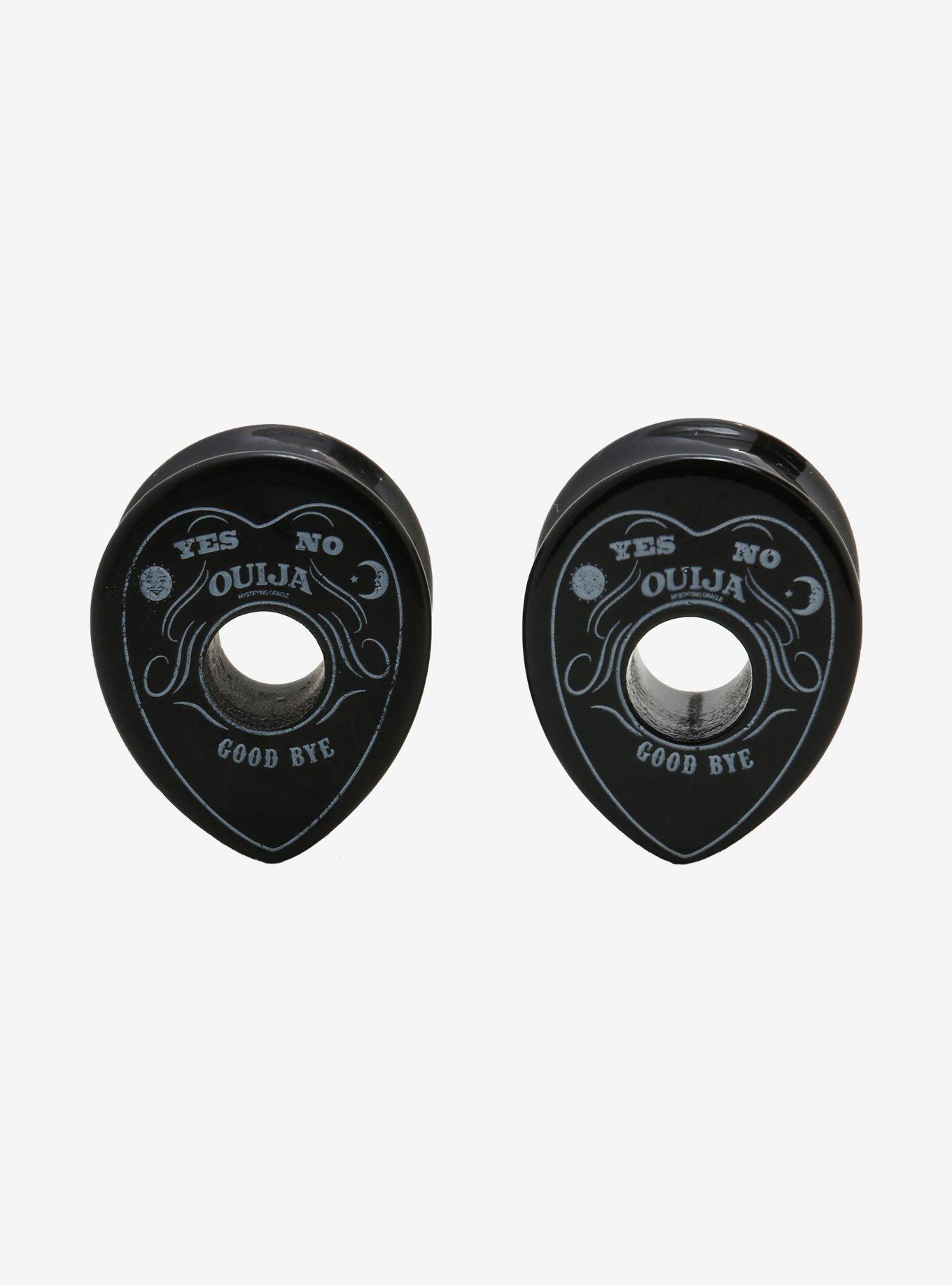 Acrylic Ouija Planchette Double Flare Plug 2 Pack, MULTI, alternate