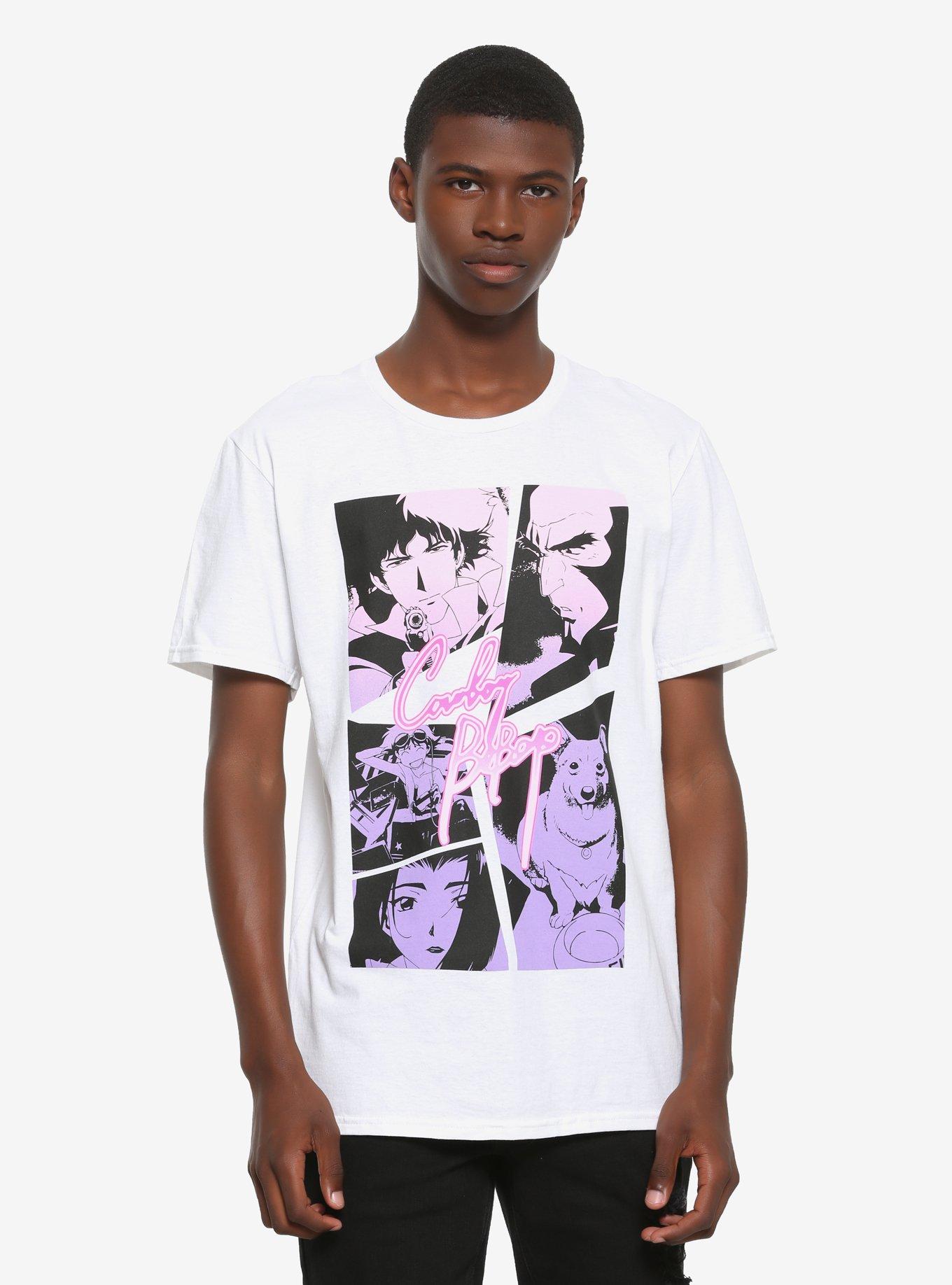 Cowboy Bebop Pastel Panels T-Shirt, MULTI, alternate