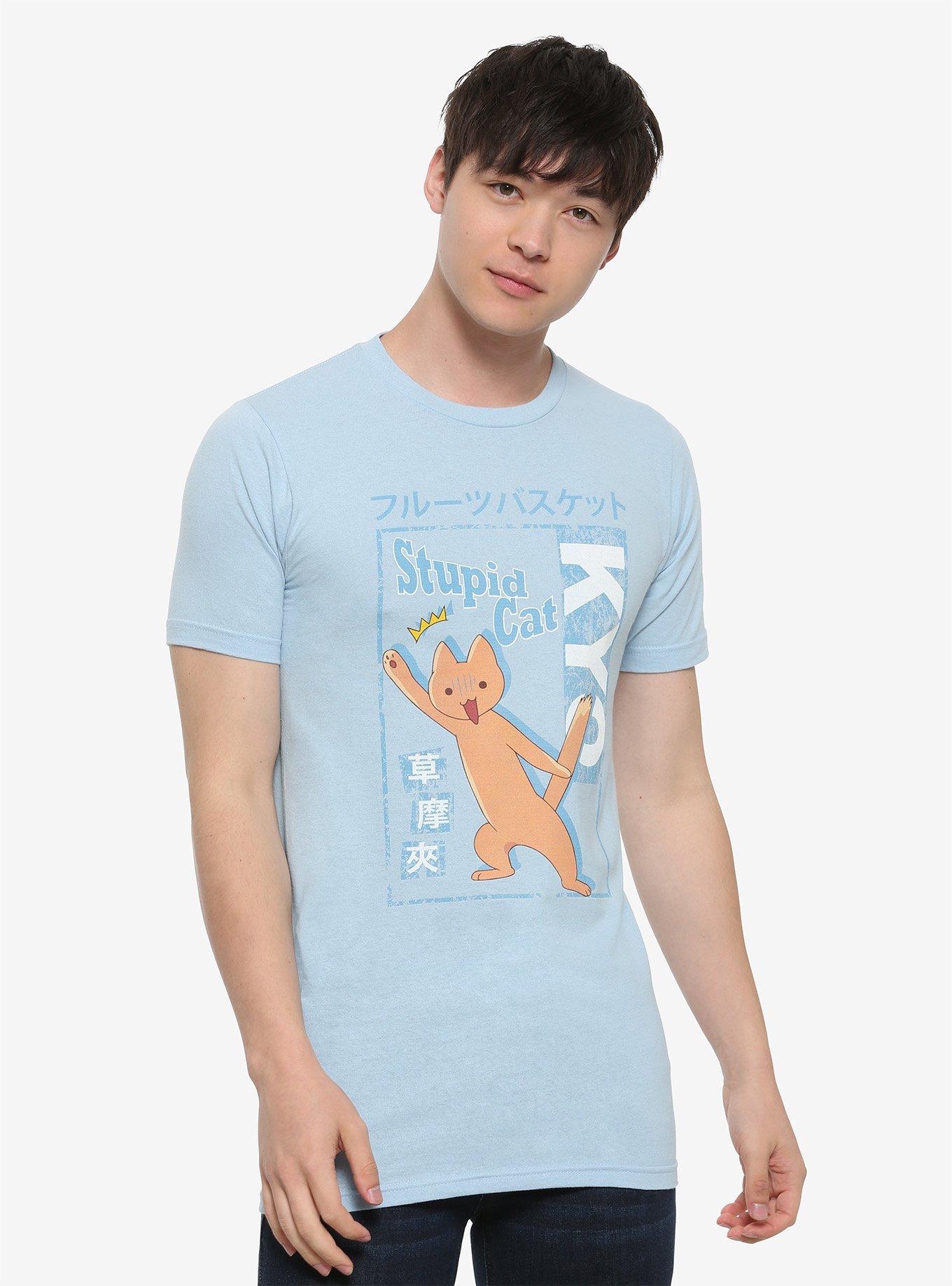 Fruits Basket Stupid Cat T-Shirt, MULTI, alternate