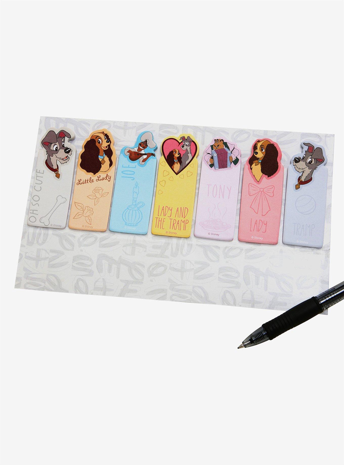 Disney Lady and the Tramp Sticky Note Tabs - BoxLunch Exclusive, , alternate