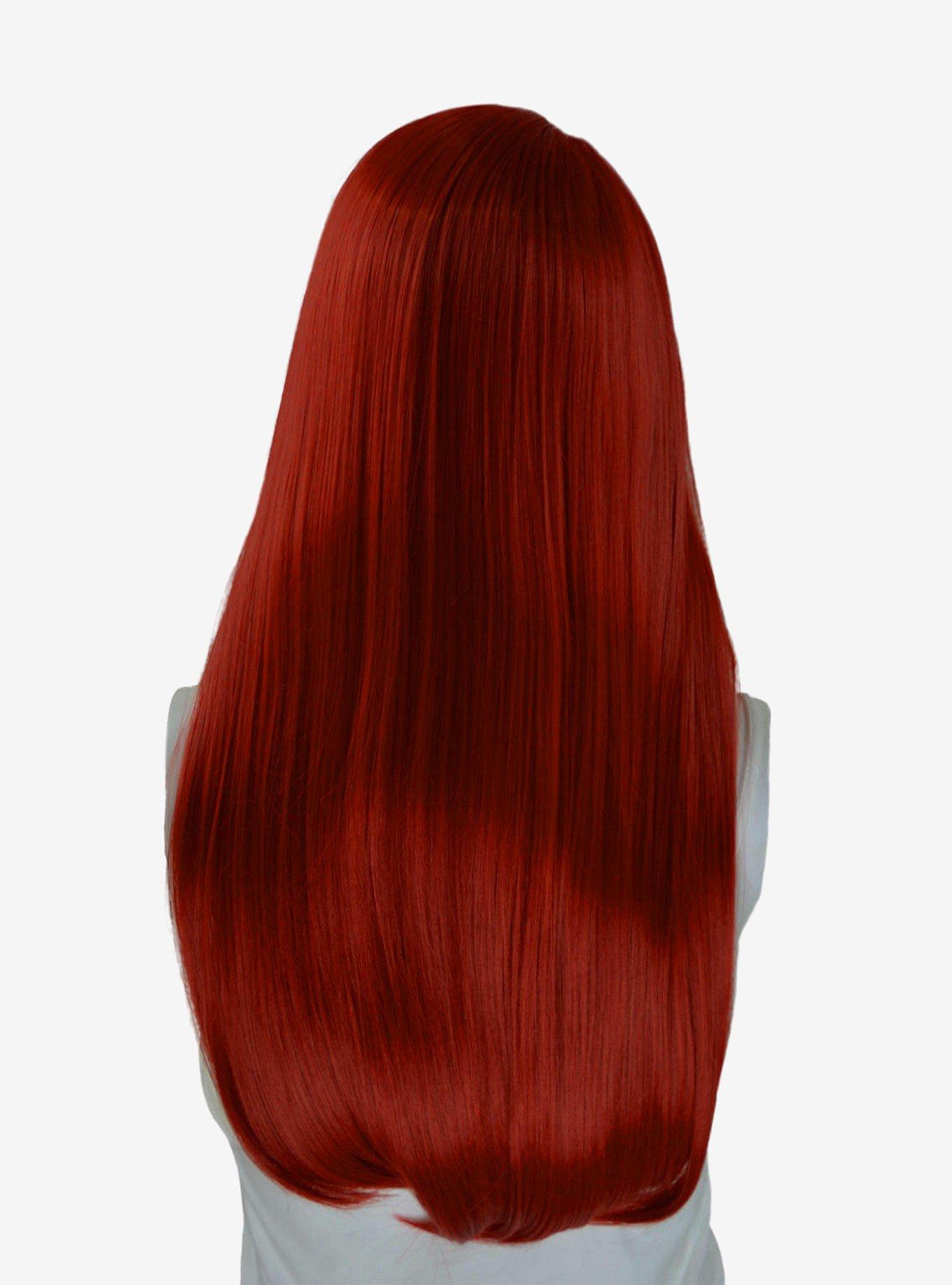 Epic Cosplay Eros Dark Red Multipart Long Wig, , alternate