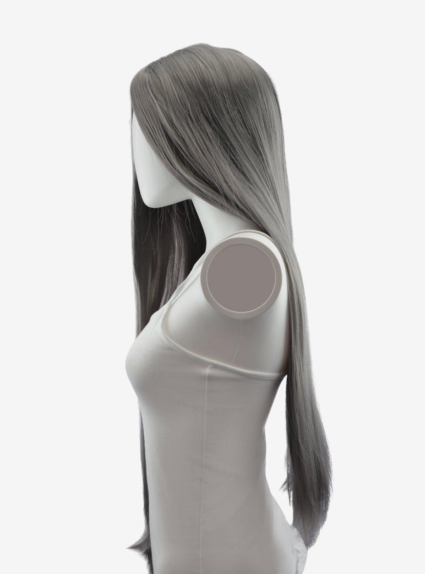 Epic Cosplay Eros Gunmetal Grey Multipart Long Wig, , alternate