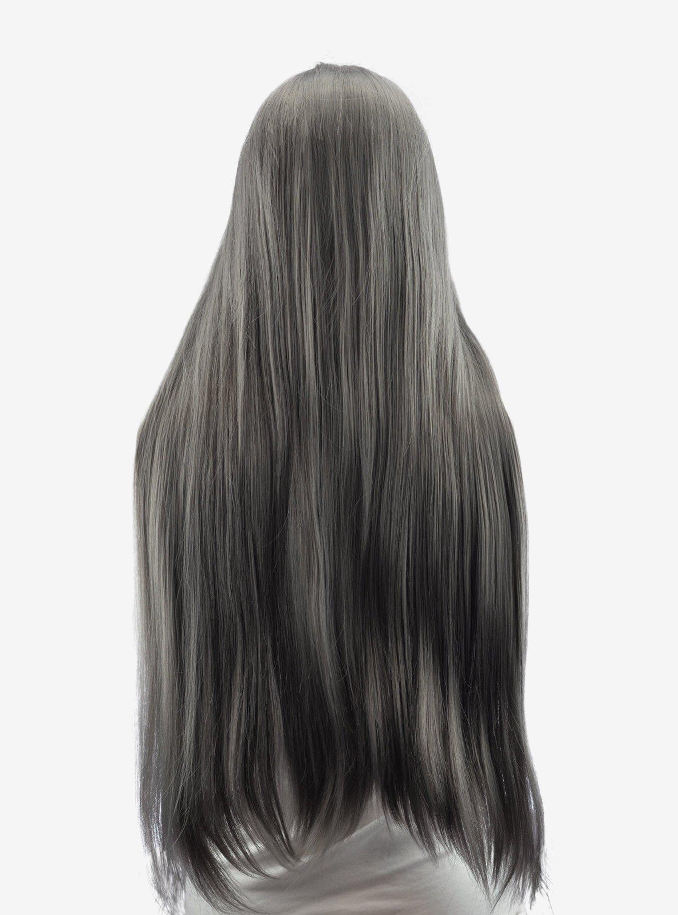 Epic Cosplay Eros Gunmetal Grey Multipart Long Wig, , alternate