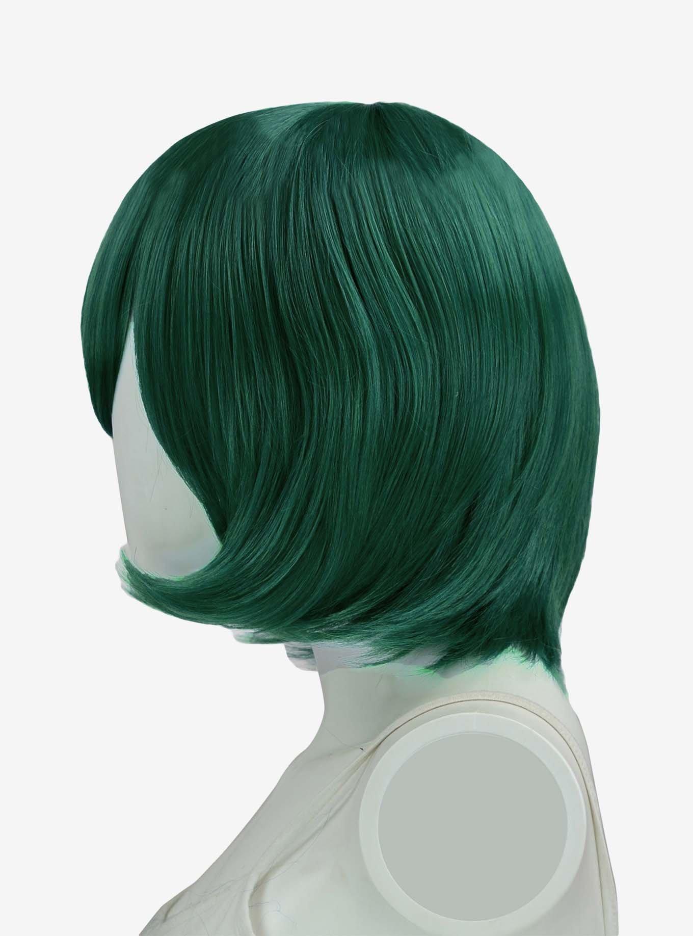 Epic Cosplay Chronos Emerald Green Layered Bob Wig, , hi-res