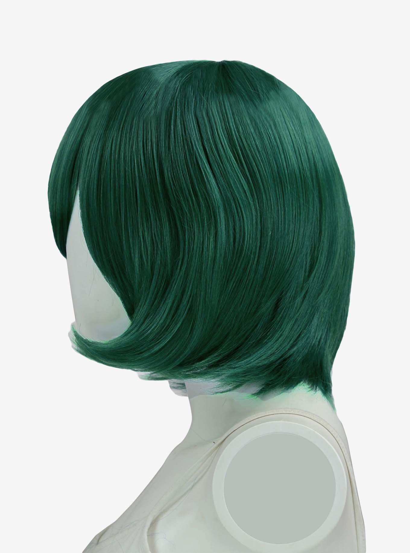 Epic Cosplay Chronos Emerald Green Layered Bob Wig, , alternate