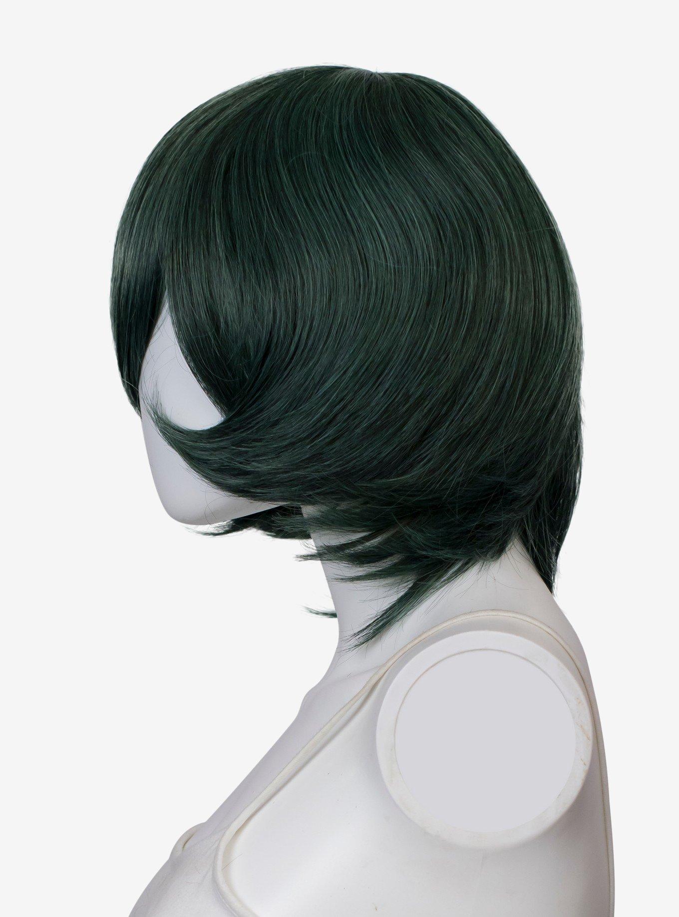 Epic Cosplay Chronos Forest Green Mix Layered Bob Wig