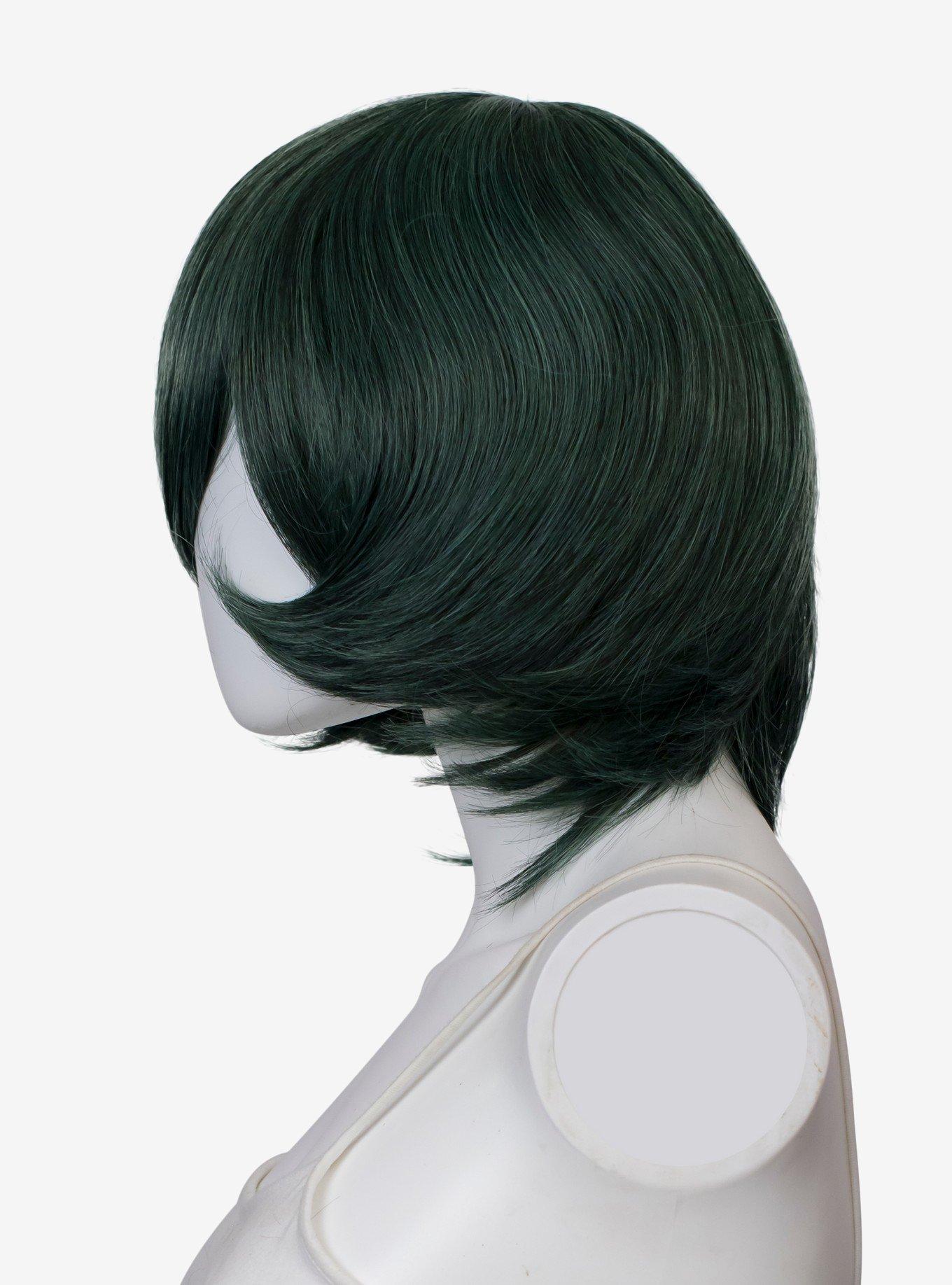 Epic Cosplay Chronos Forest Green Mix Layered Bob Wig, , hi-res