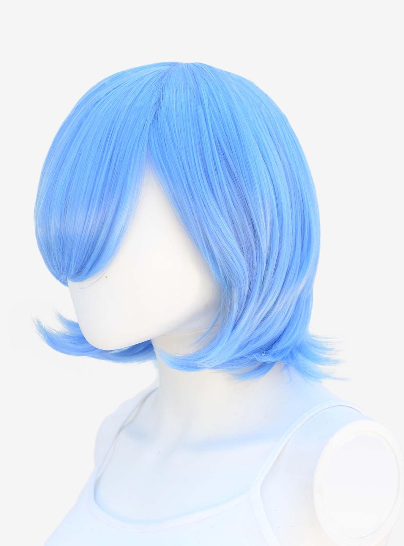 Epic Cosplay Chronos Light Blue Mix Layered Bob Wig, , alternate