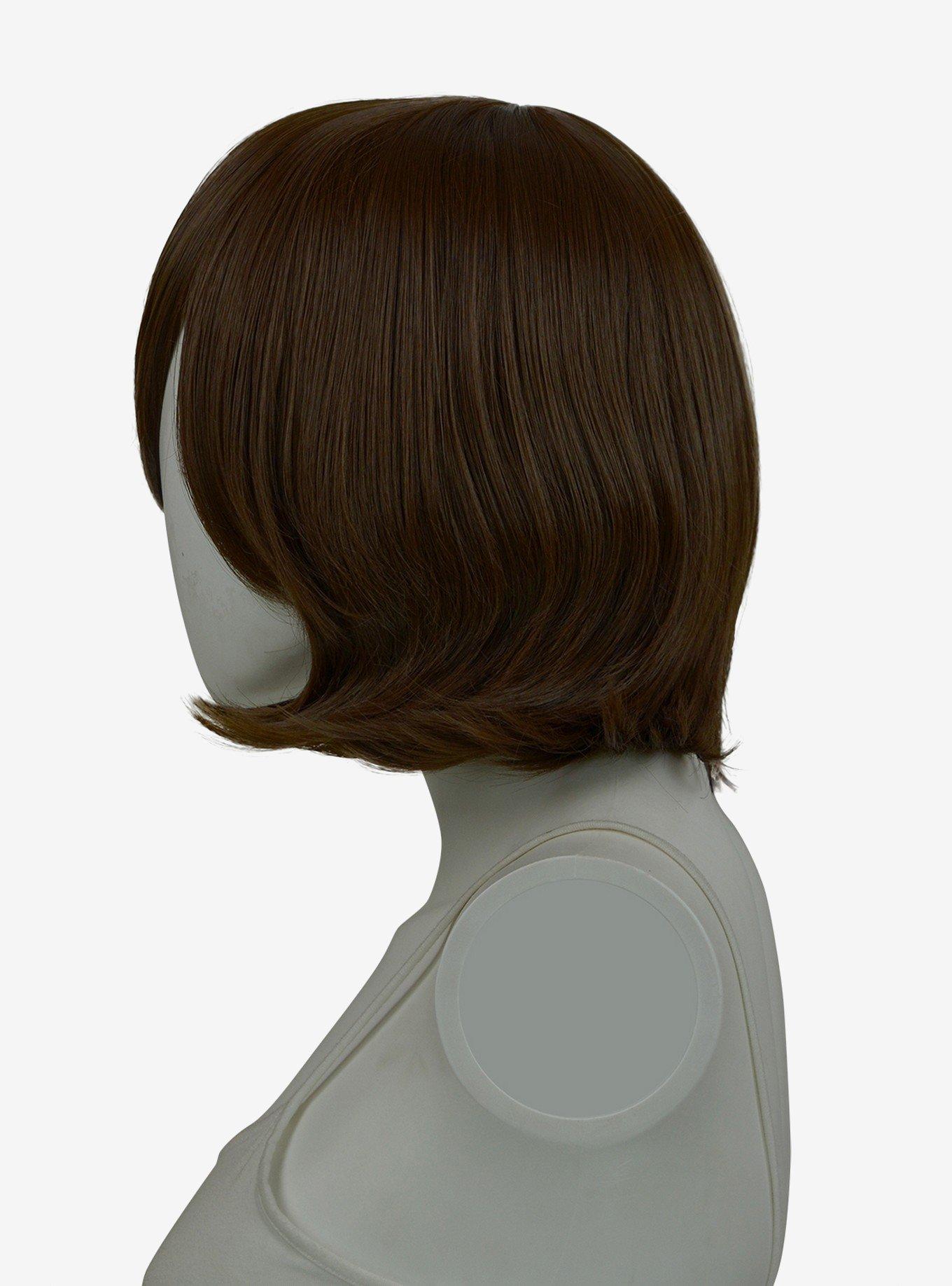 Epic Cosplay Chronos Medium Brown Layered Bob Wig, , alternate