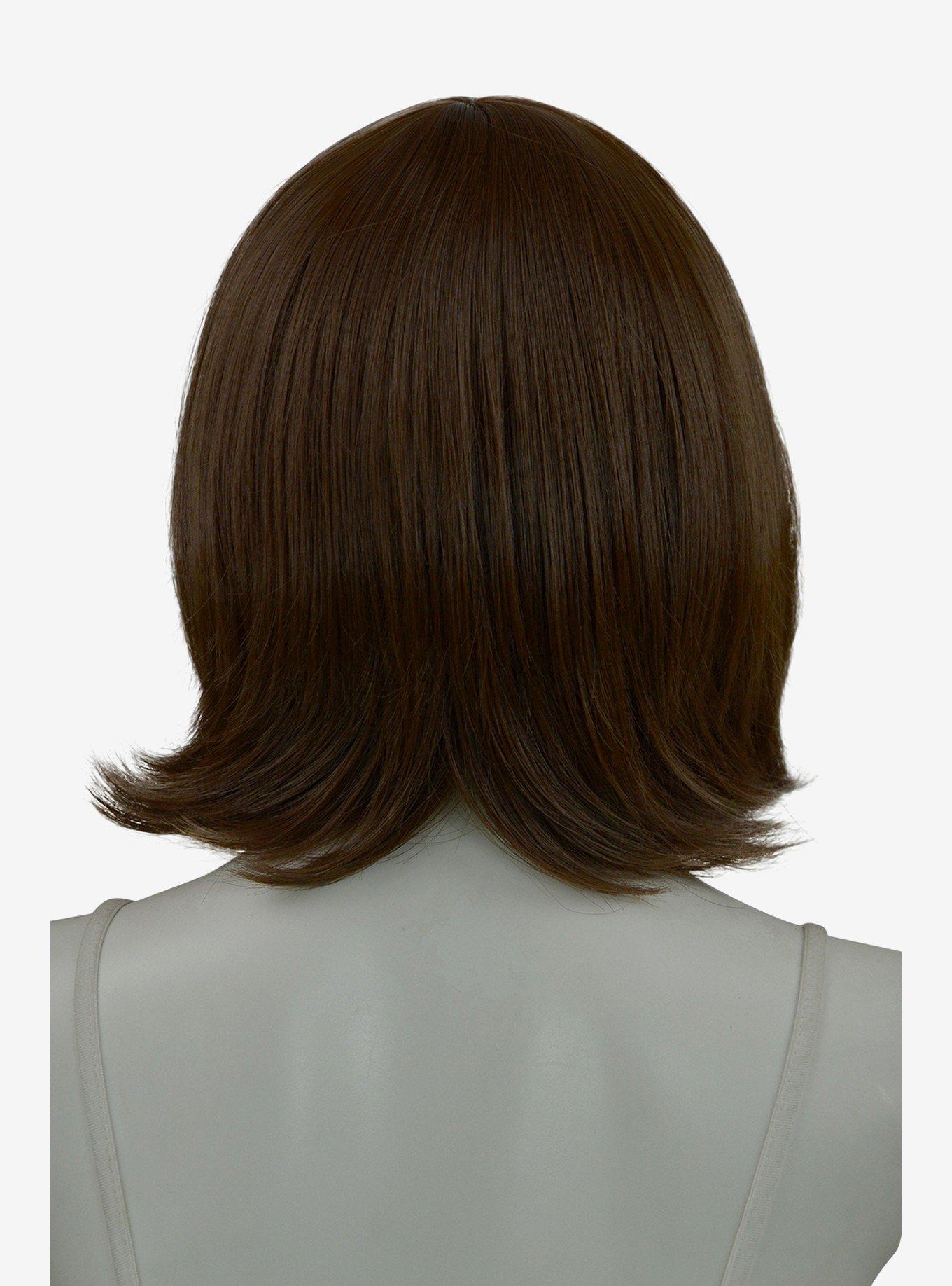 Epic Cosplay Chronos Medium Brown Layered Bob Wig, , alternate