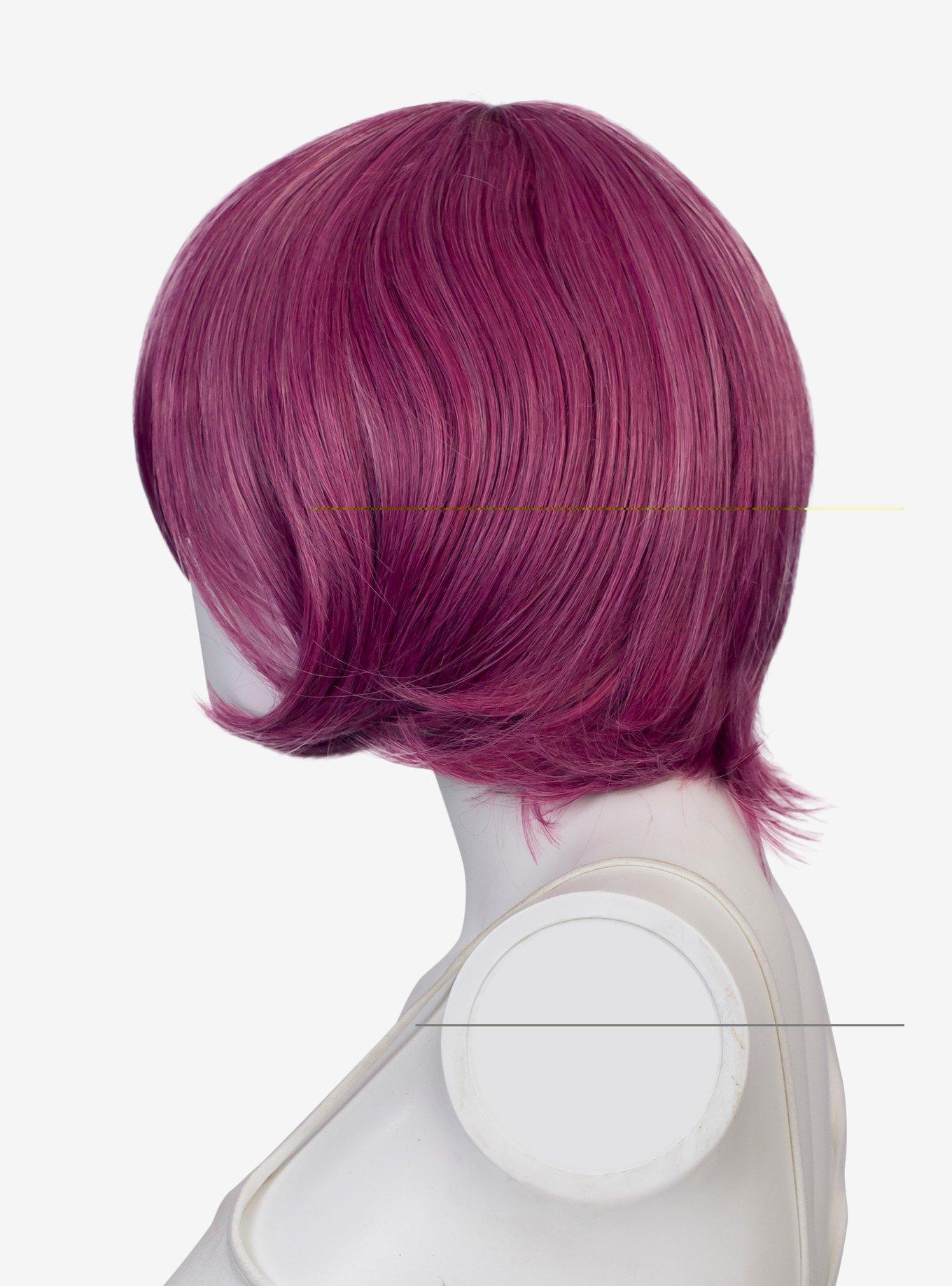 Epic Cosplay Chronos Raspberry Pink Mix Layered Bob Wig, , alternate