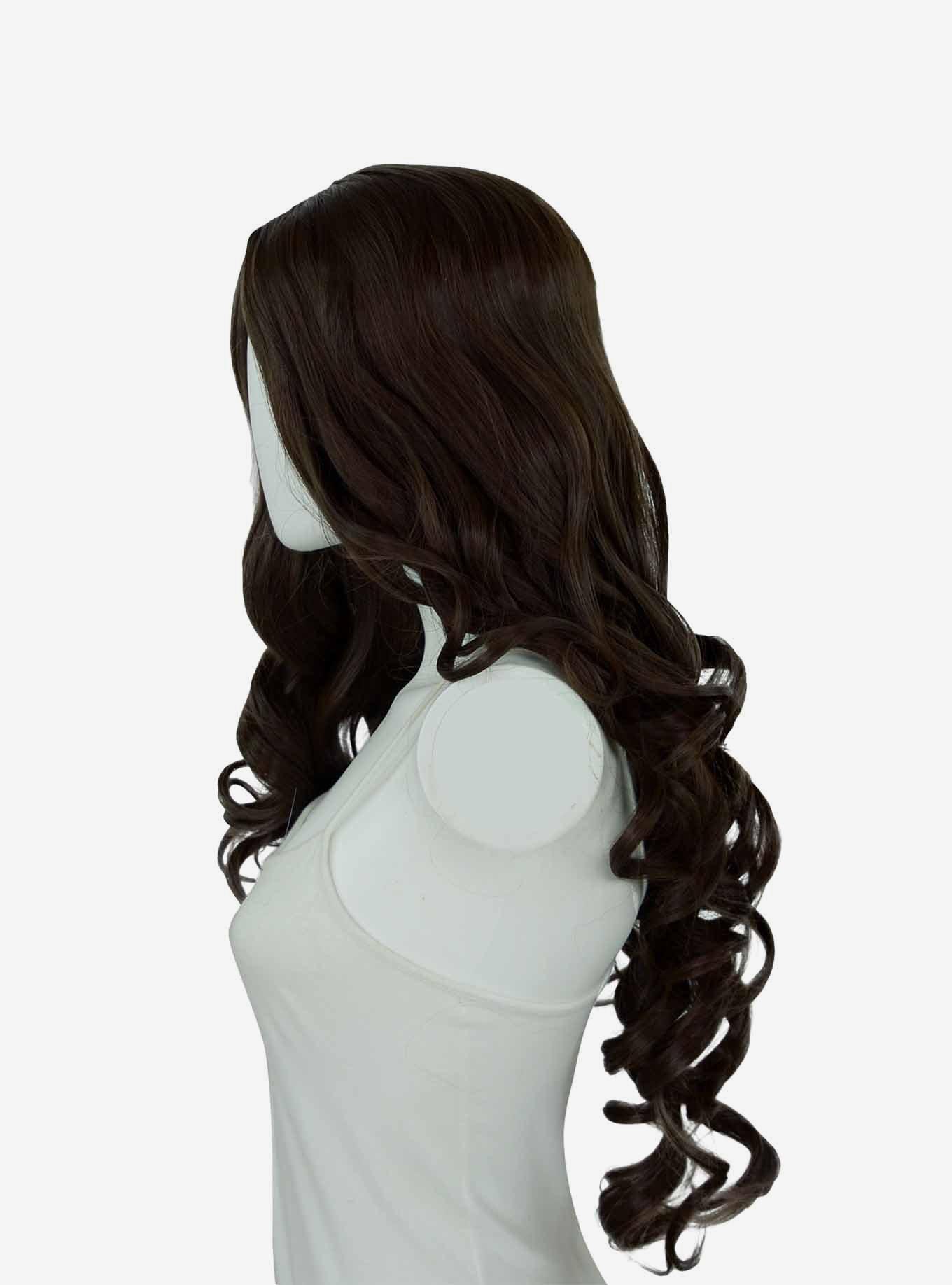 Epic Cosplay Daphne Medium Brown Wavy Wig, , alternate