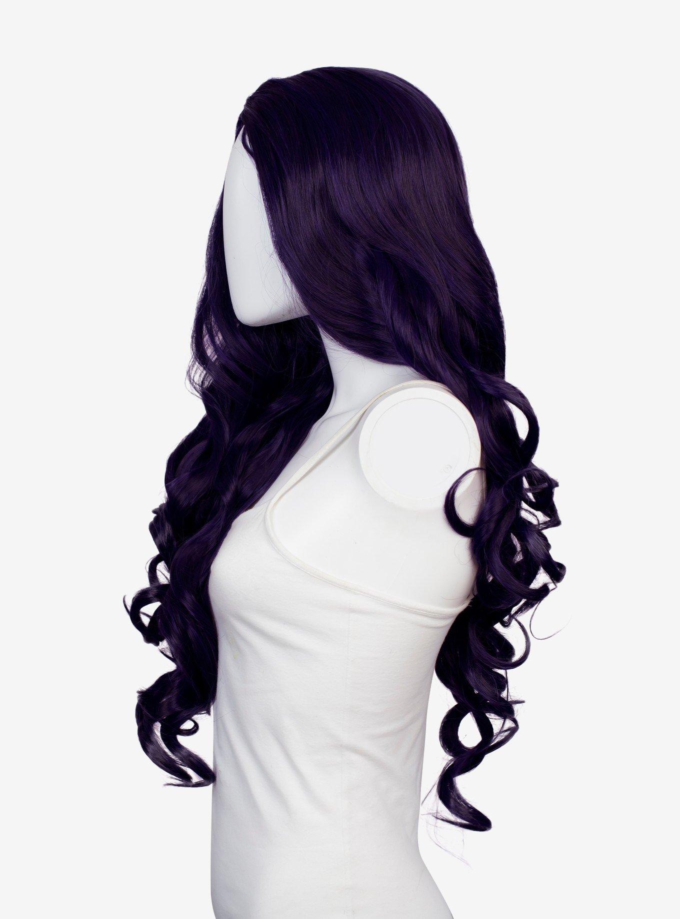 Epic Cosplay Daphne Purple Black Fusion Wavy Wig, , alternate