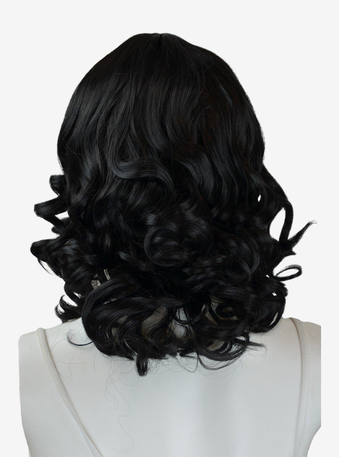 Epic Cosplay Diana Black Short Curly Wig, , alternate