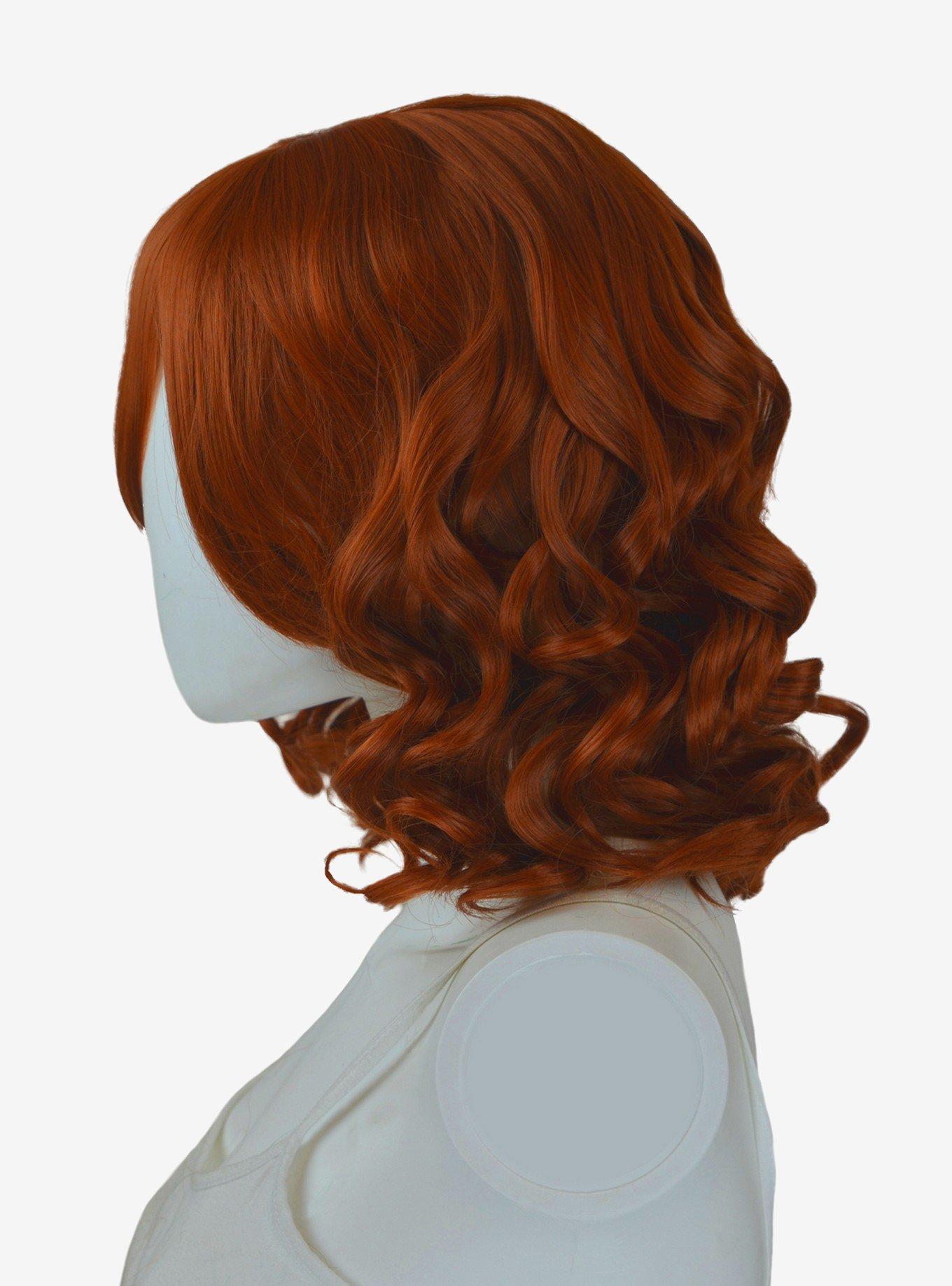 Epic Cosplay Diana Copper Red Short Curly Wig, , alternate
