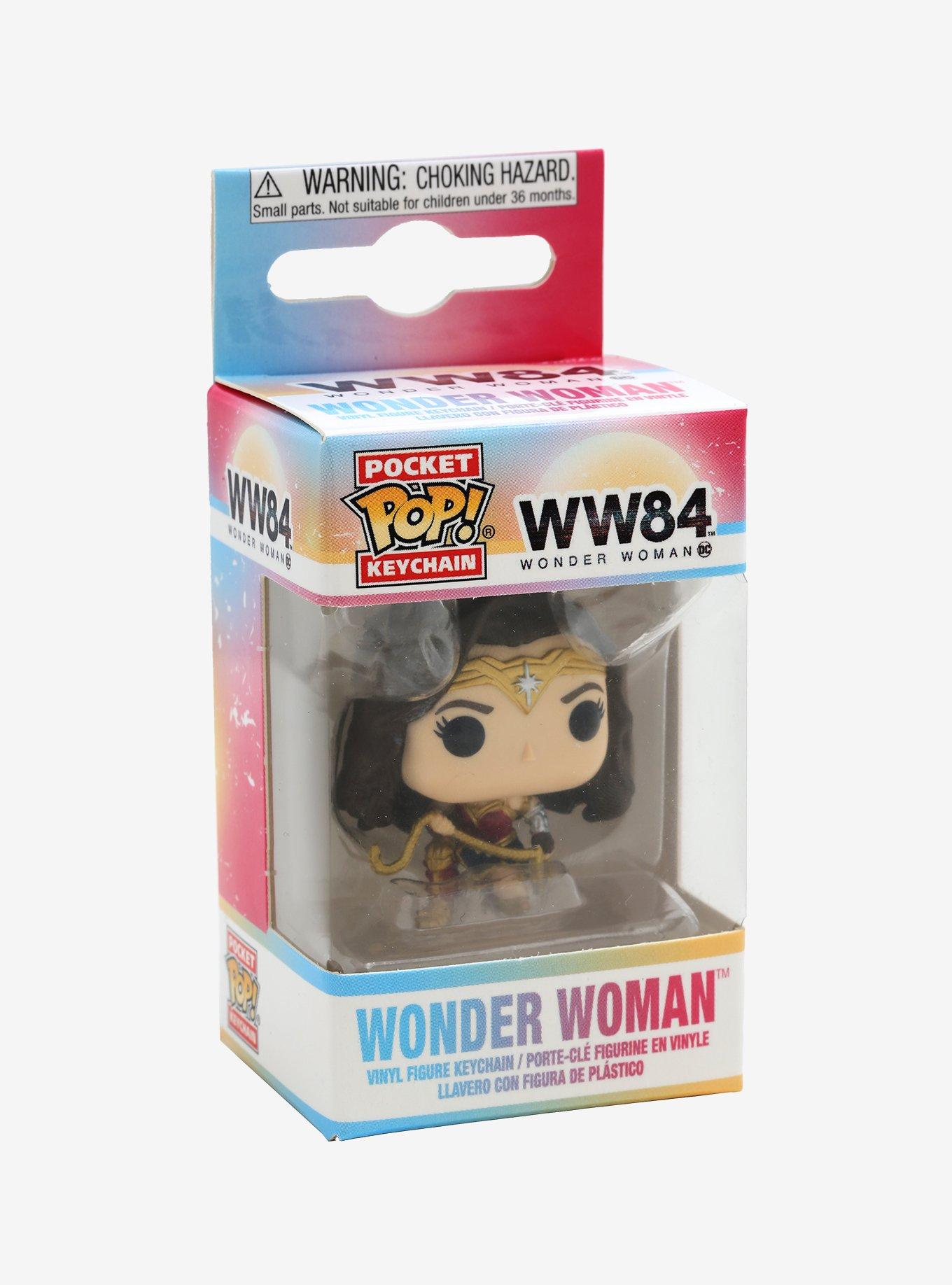 Funko Pocket Pop! DC Comics Wonder Woman 1984 Wonder Woman with Lasso Vinyl Keychain, , alternate