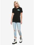 Pierce The Veil Green & White Girls T-Shirt, BLACK, alternate