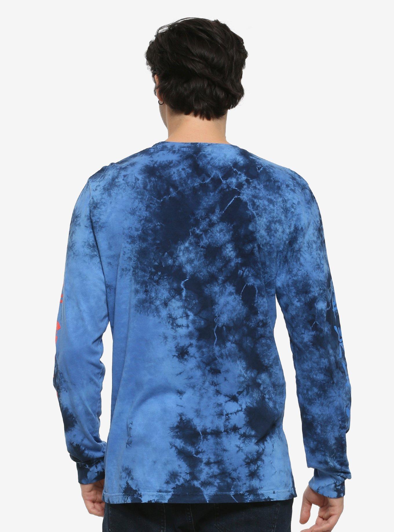 My Hero Academia Shoto Todoroki Tie-Dye Long-Sleeve T-Shirt, MULTI, alternate