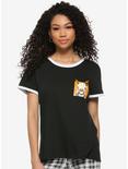 My Hero Academia Bakugo Girls Ringer T-Shirt, MULTI, alternate