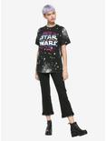 Star Wars: The Rise Of Skywalker Multicolor Acid Wash Girls T-Shirt, MULTI, alternate