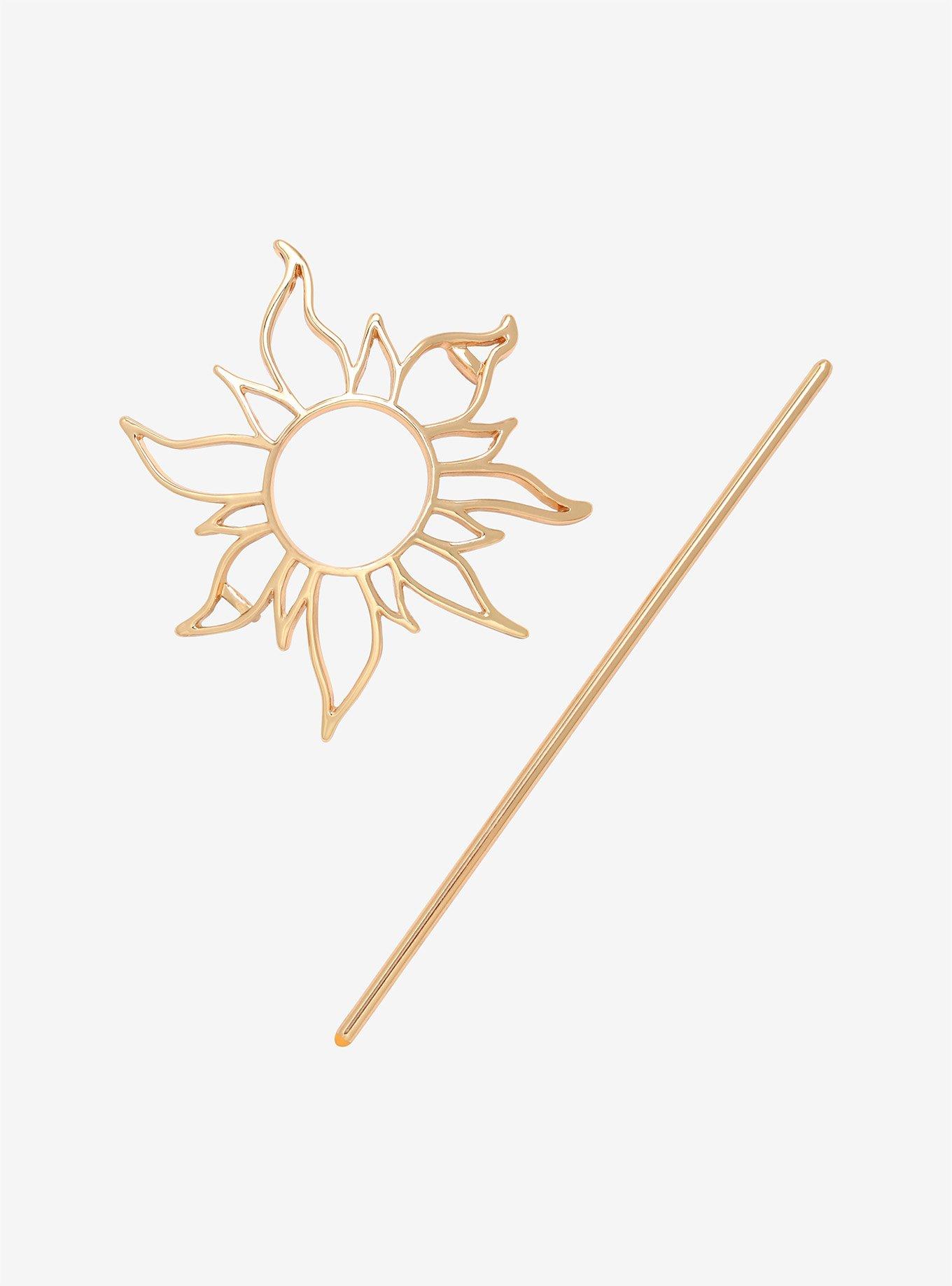 Disney Tangled Sun Bun Pin, , alternate