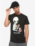Alien Foodie T-Shirt, BLACK, alternate