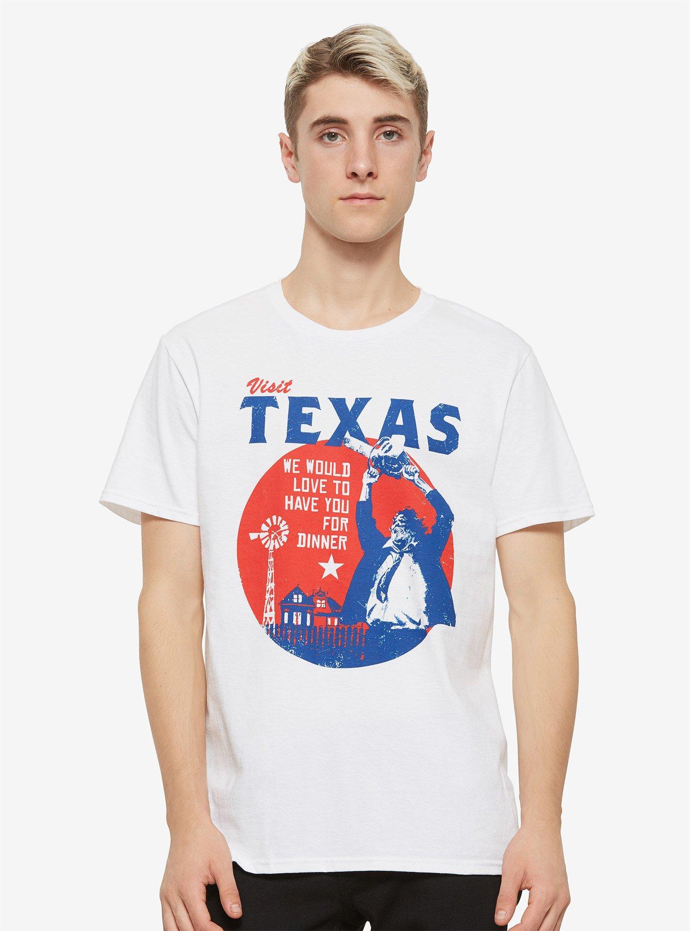 The Texas Chainsaw Massacre Visit Texas T-Shirt, MULTI, alternate