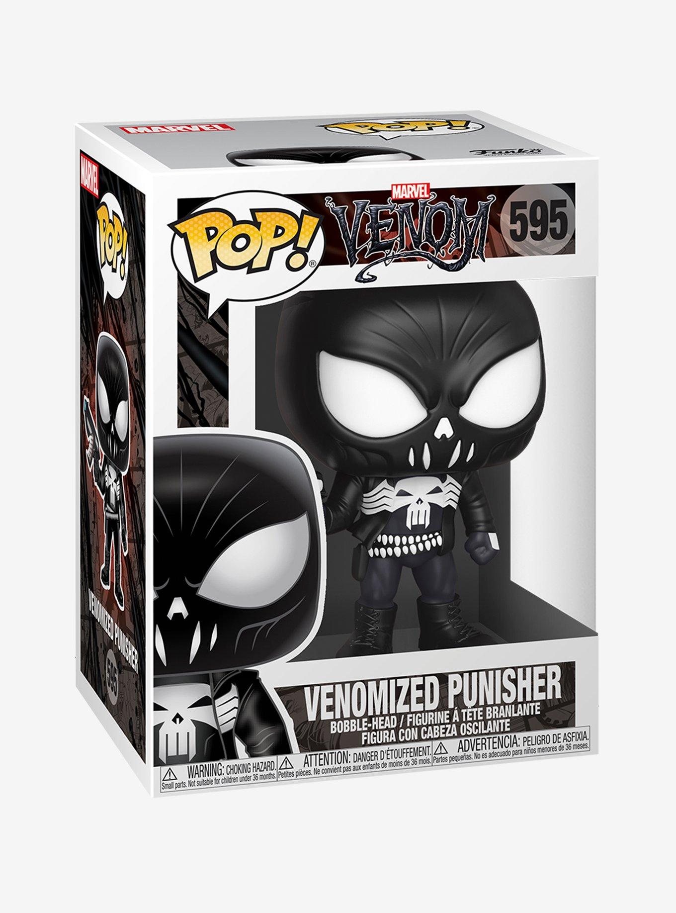 Funko Marvel Venom Pop! Venomized Punisher Vinyl Bobble-Head, , alternate