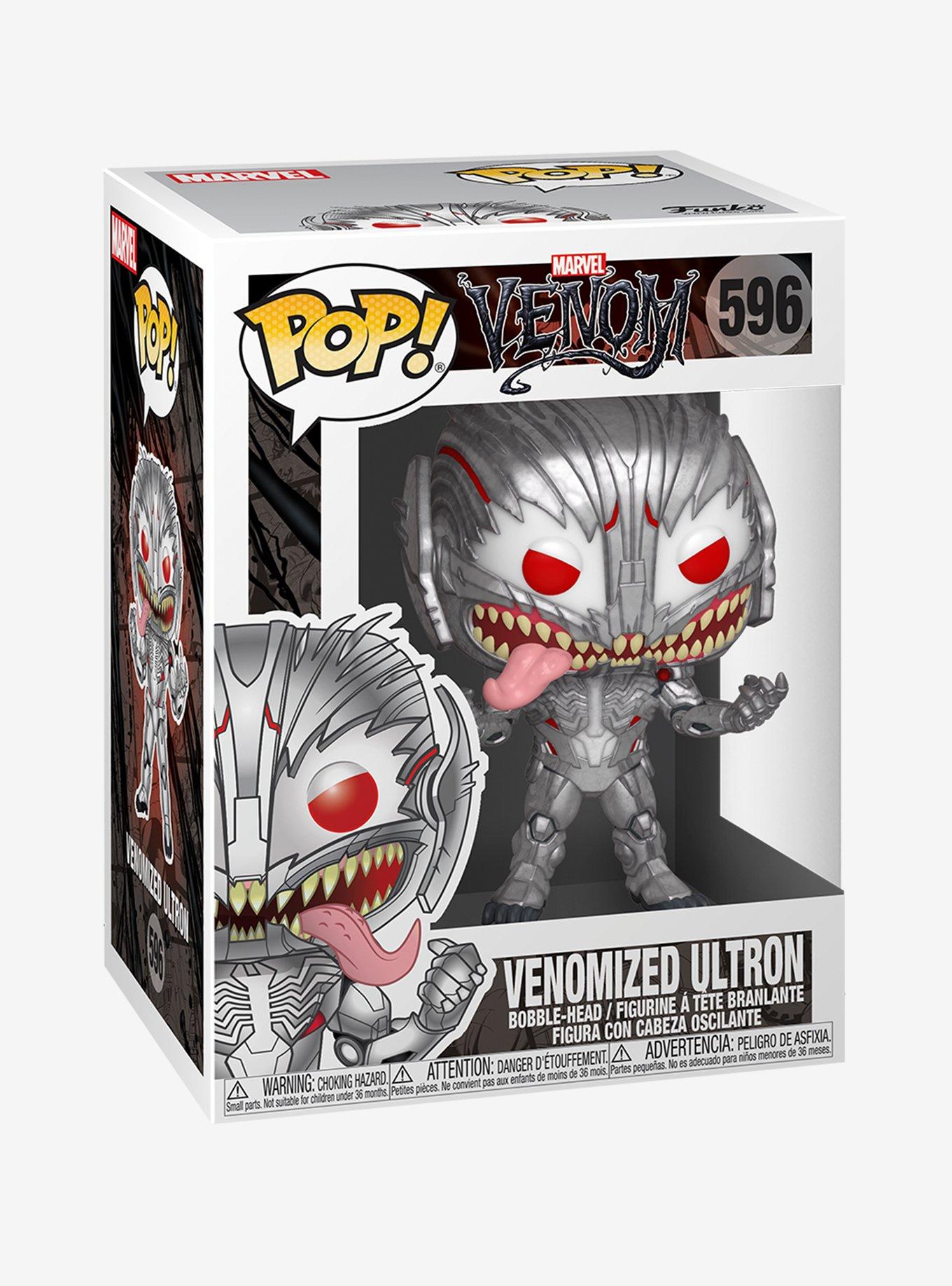 Funko Marvel Venom Pop! Venomized Ultron Vinyl Bobble-Head, , alternate