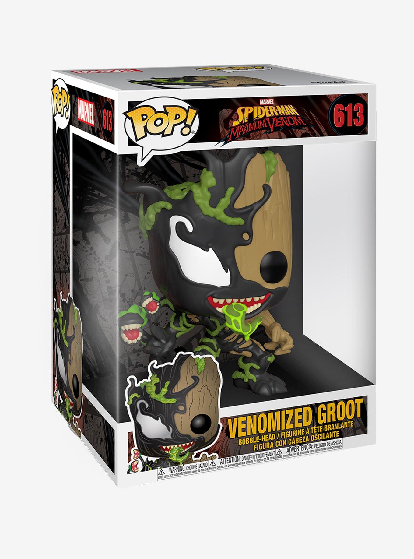 Funko Marvel Spider-Man Maximum Venom Pop! Venomized Groot 10 Inch Vinyl Bobble-Head, , alternate