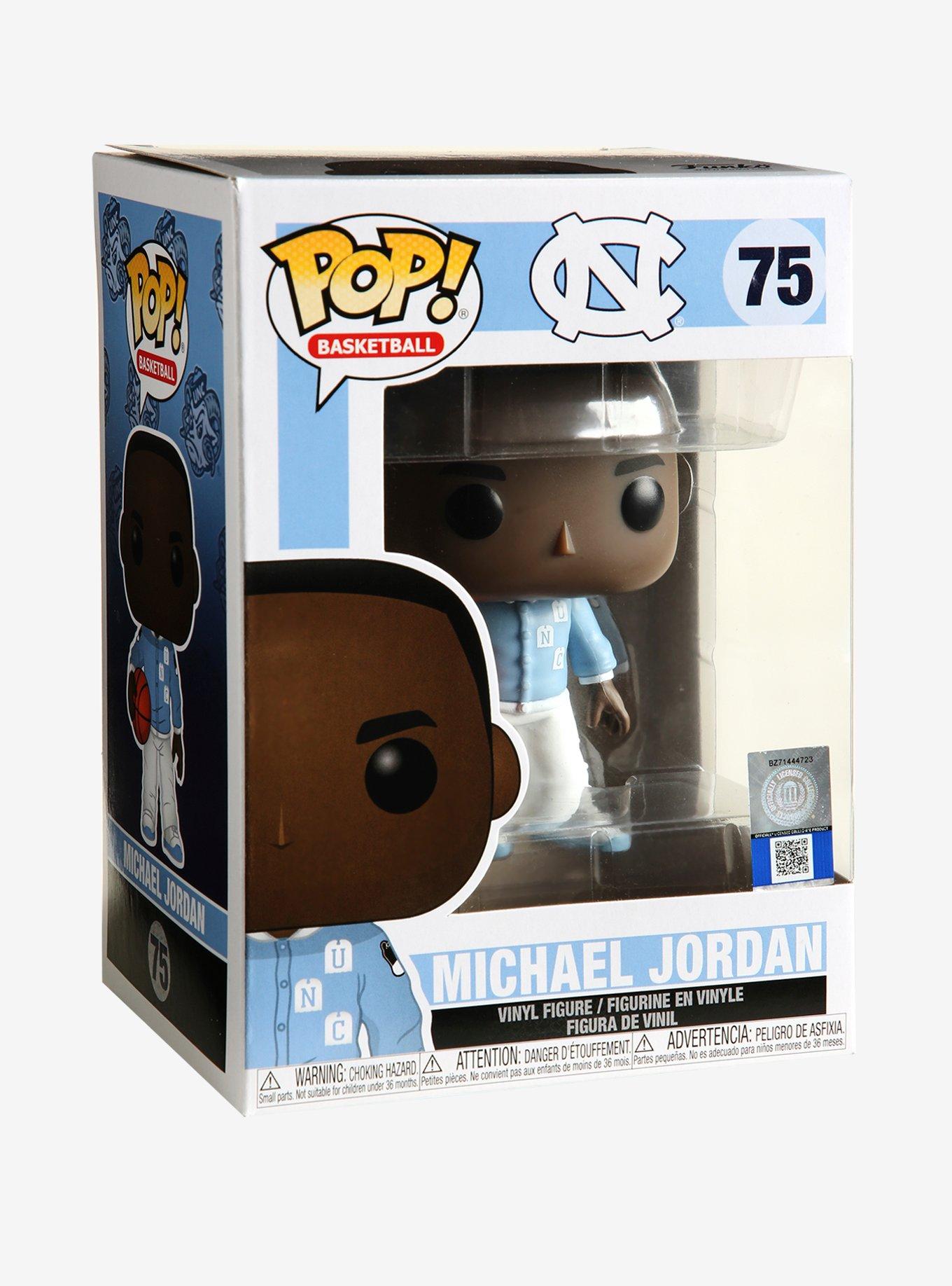Funko University Of North Carolina Pop! Basketball Michael Jordan (Warm Up) Vinyl Figure, , alternate