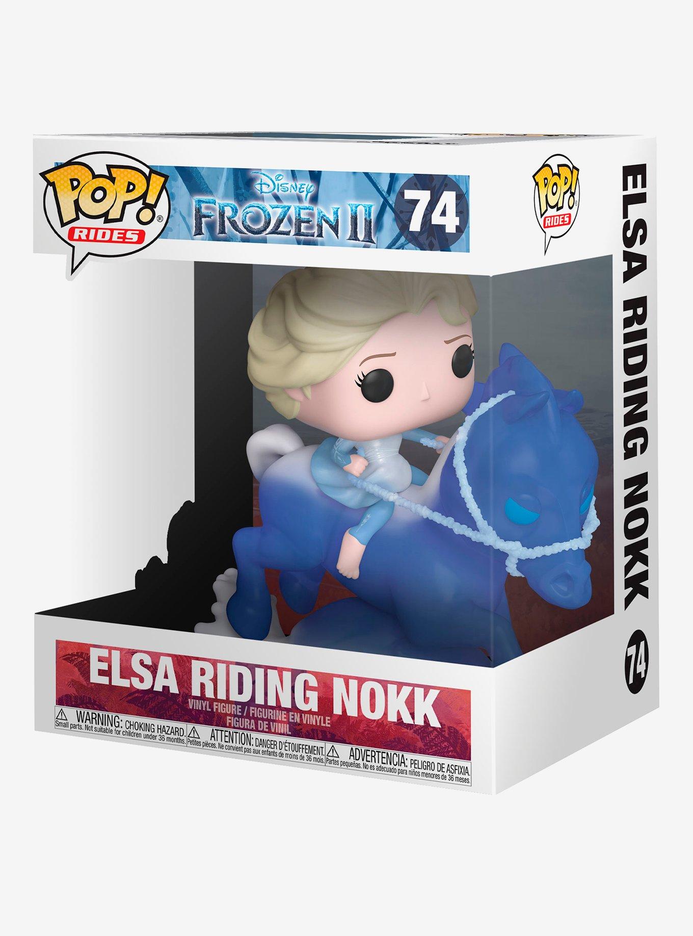 Funko Disney Pop! Rides Frozen 2 Elsa Riding Nokk Vinyl Figure, , alternate