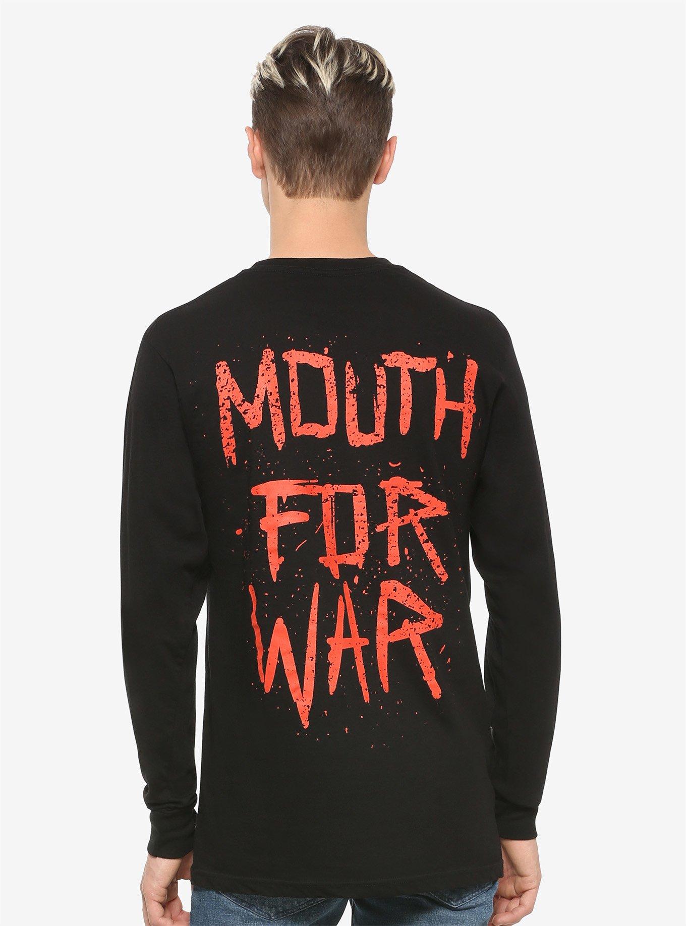 Pantera Mouth For War Long-Sleeve T-Shirt, BLACK, alternate