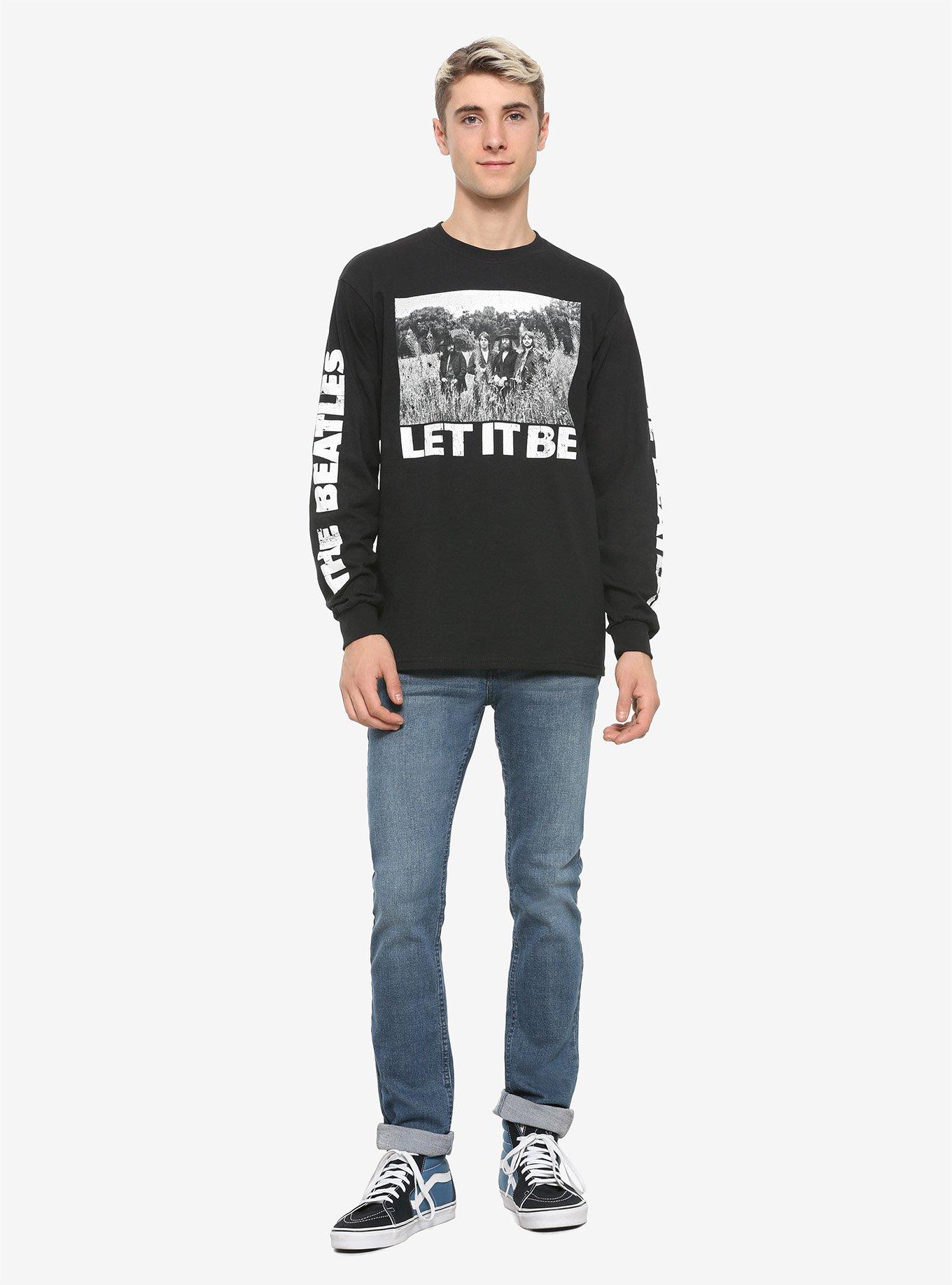 The Beatles Let It Be Long-Sleeve T-Shirt, BLACK, alternate