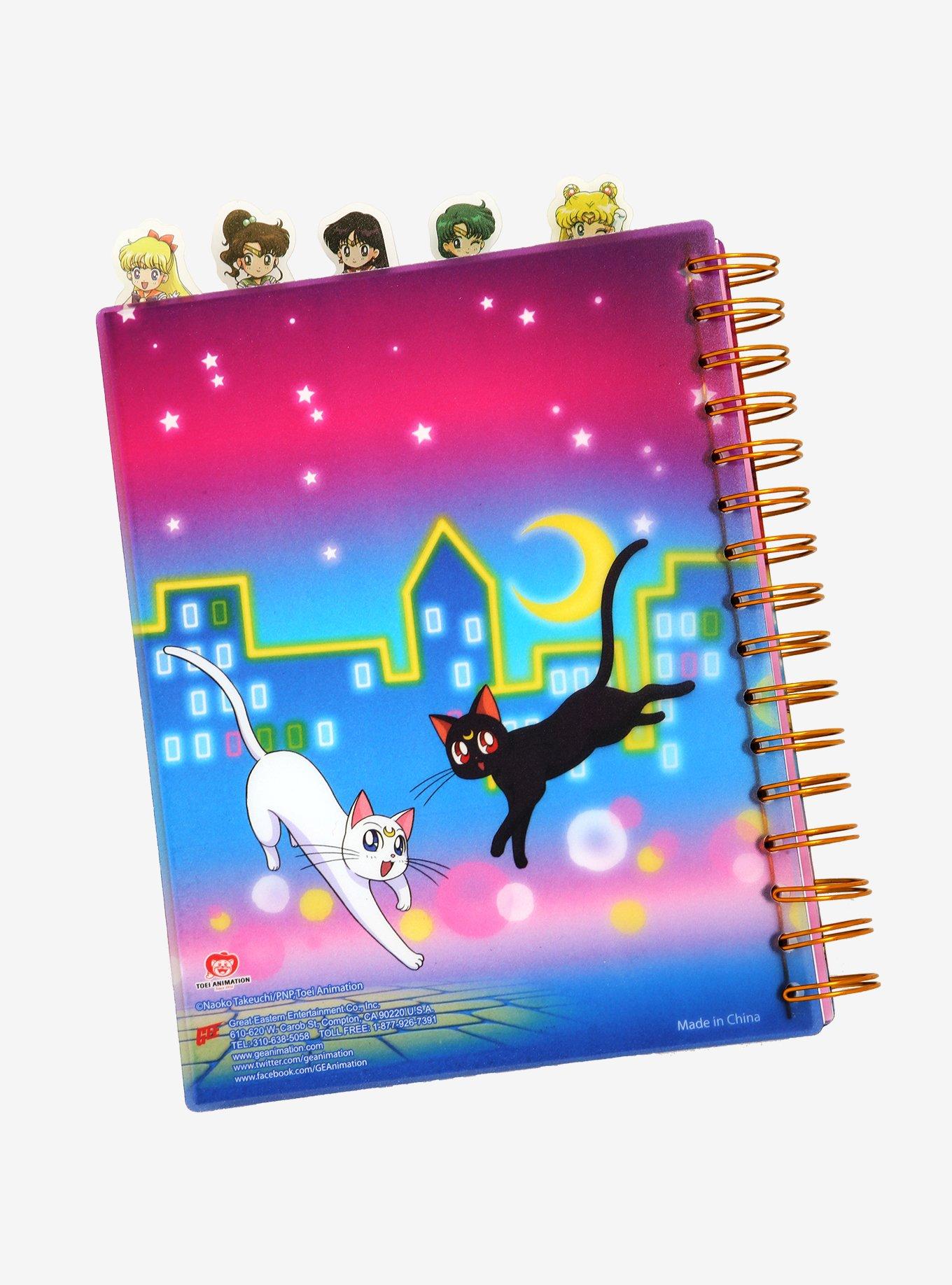Sailor Moon Sailor Guardians Tab Journal - BoxLunch Exclusive, , alternate
