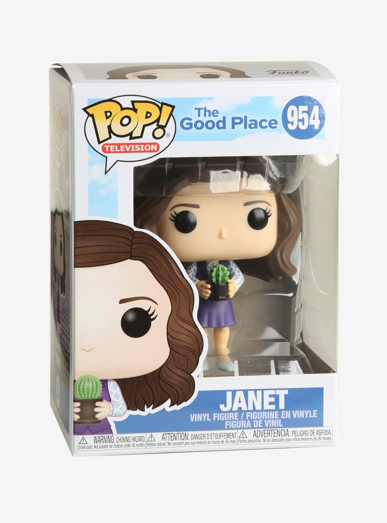 Funko The Good Place Pop! Television Janet Vinyl Figure, , alternate