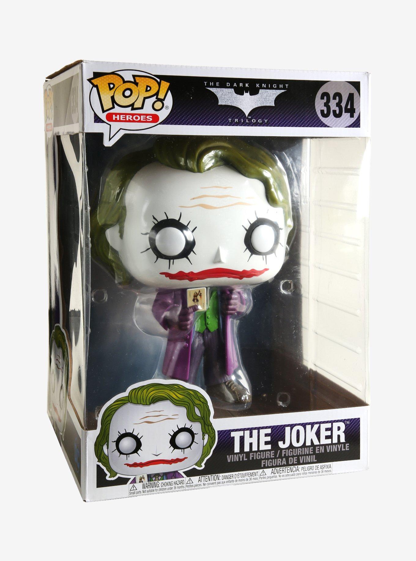 Funko DC Comics The Dark Knight Trilogy Pop! Heroes The Joker 10 Inch Vinyl Figure, , alternate