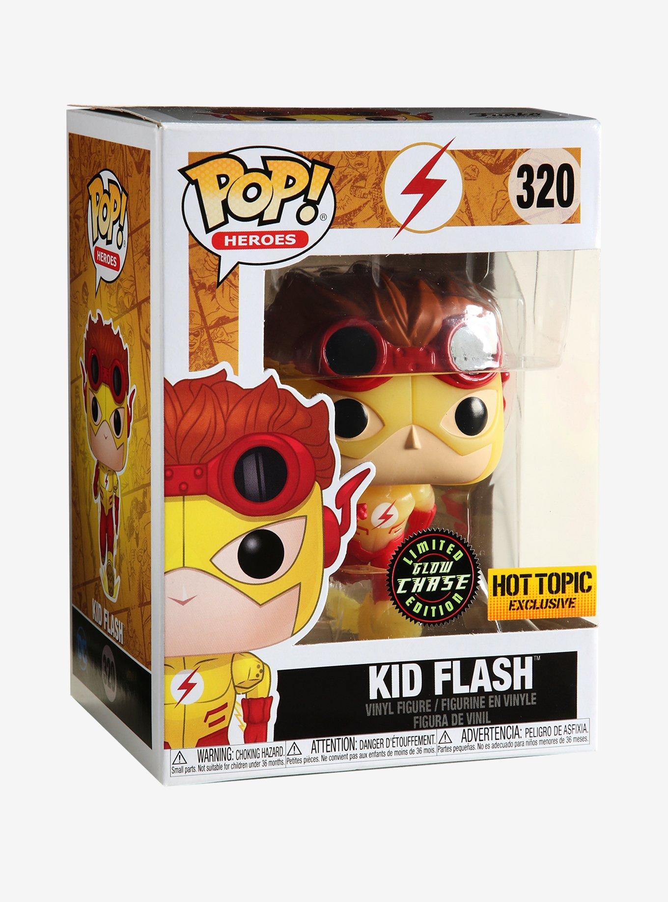 Funko DC Comics The Flash Pop! Heroes Kid Flash Vinyl Figure Hot Topic Exclusive, , alternate