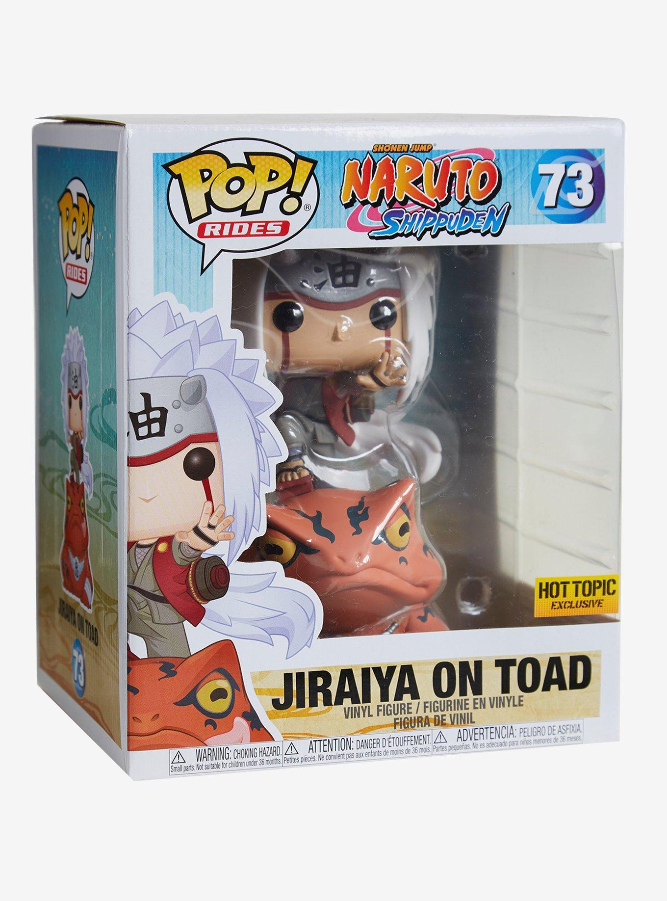 Funko Naruto Shippuden Pop! Rides Jiraiya On Toad Vinyl Figure Hot Topic Exclusive, , alternate