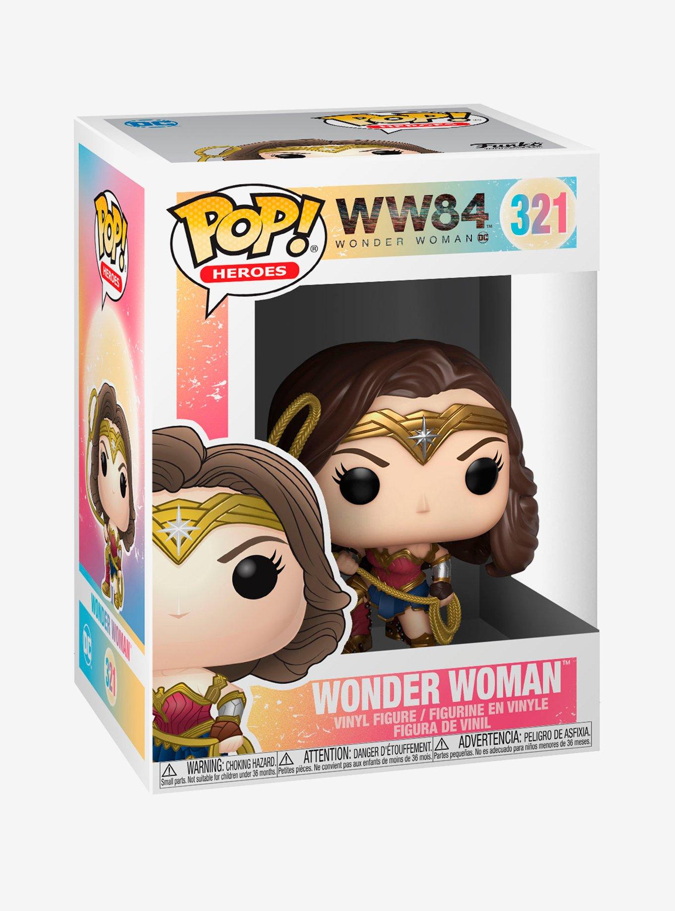 Funko DC Comics Wonder Woman 1984 Pop! Wonder Woman (Golden Lasso) Vinyl Figure, , alternate