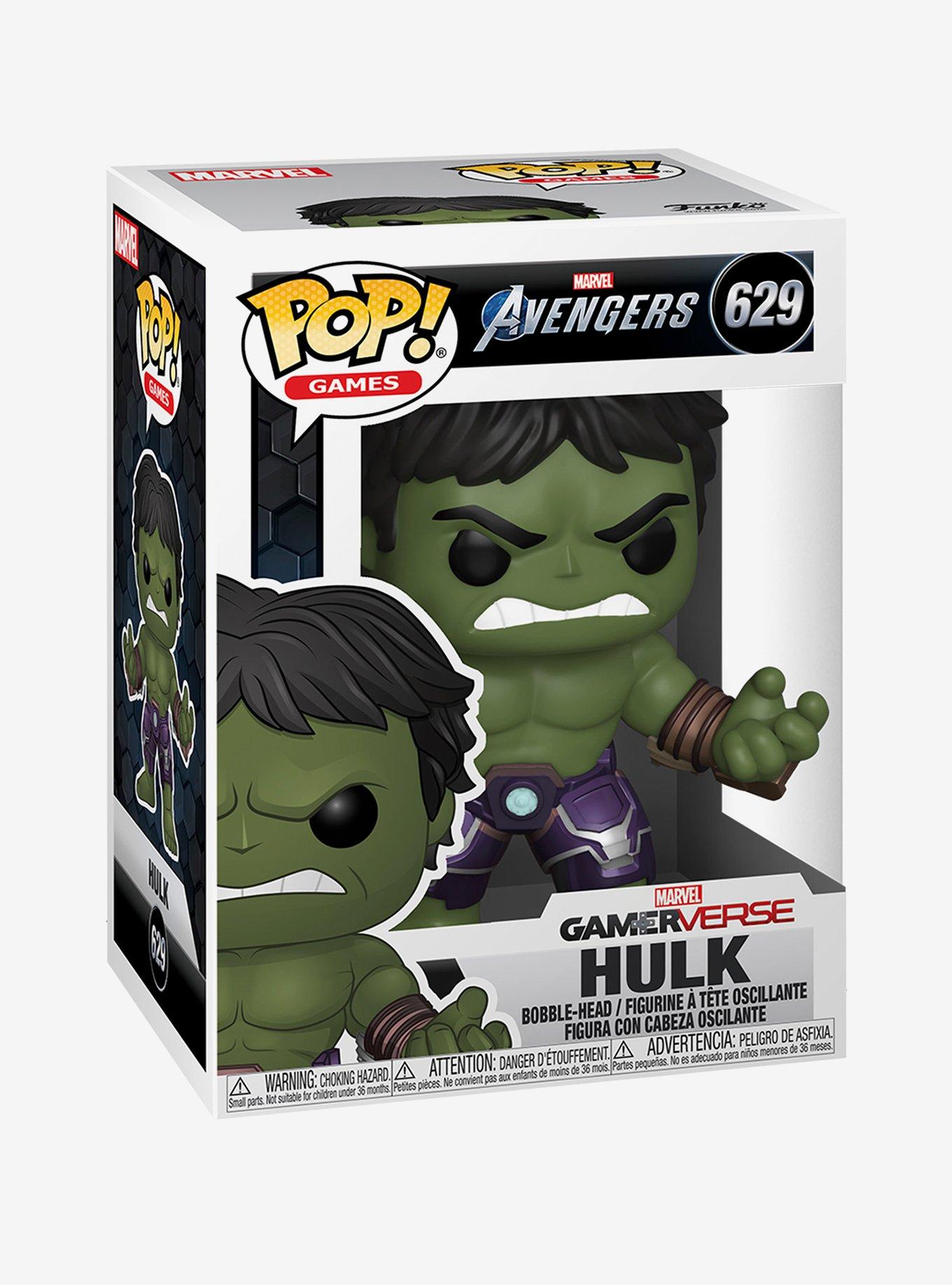 Funko Marvel Avengers Pop! Games Gamerverse Hulk Vinyl Bobble-Head, , alternate