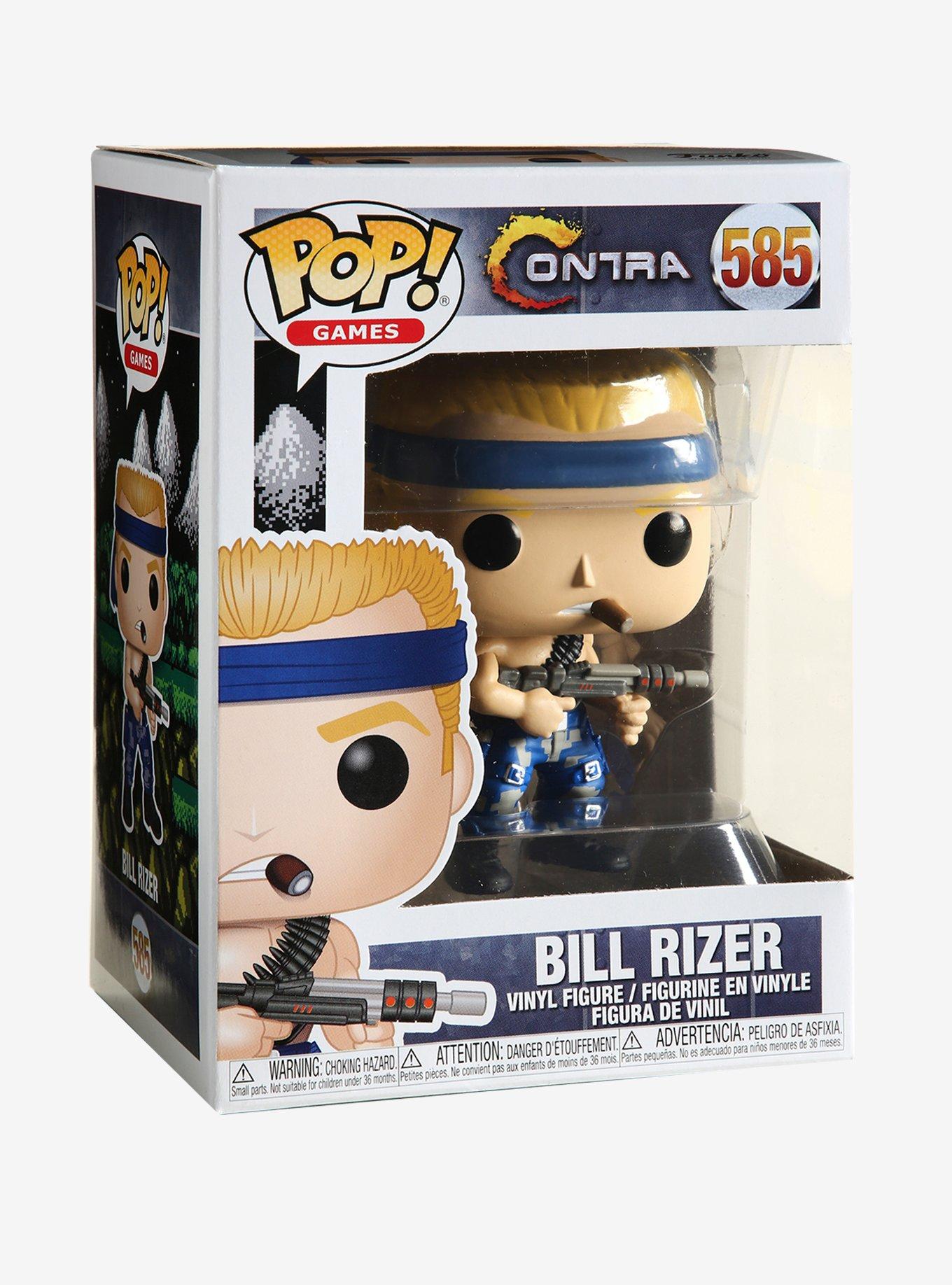 Funko Contra Pop! Games Bill Rizer Vinyl Figure, , alternate