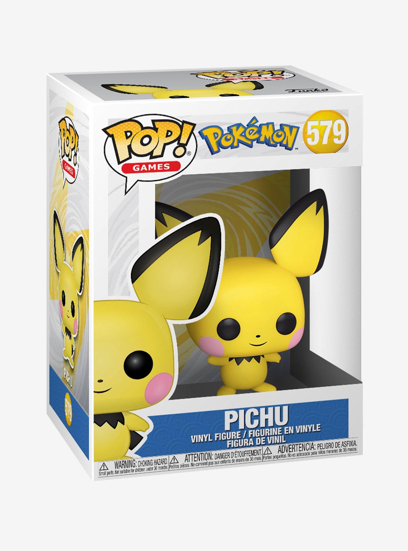 Funko Pokemon Pop! Games Pichu Vinyl Figure, , alternate