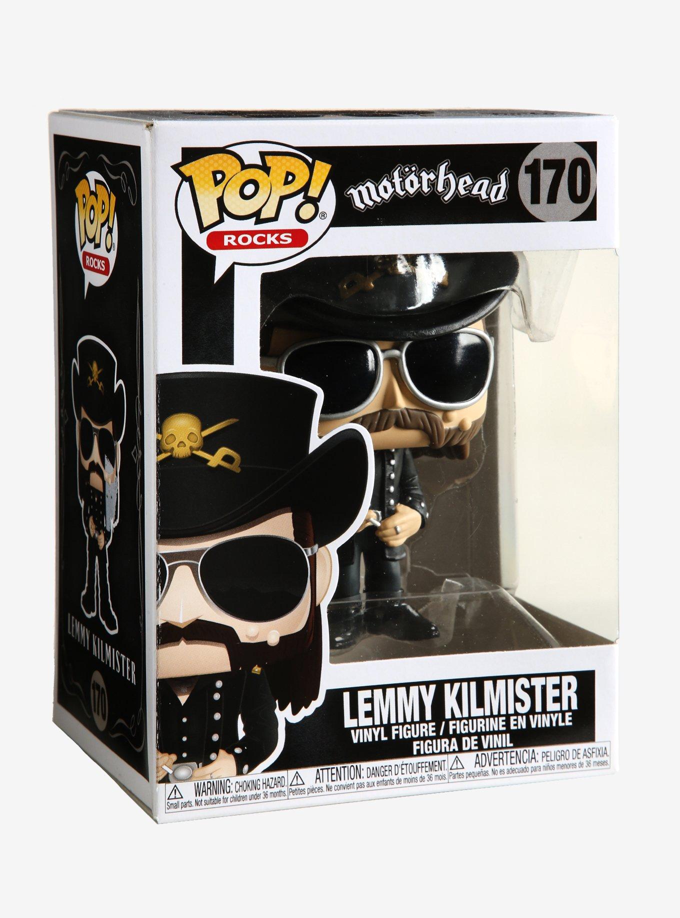 Funko Motorhead Pop! Rocks Lemmy Kilmister Vinyl Figure, , alternate