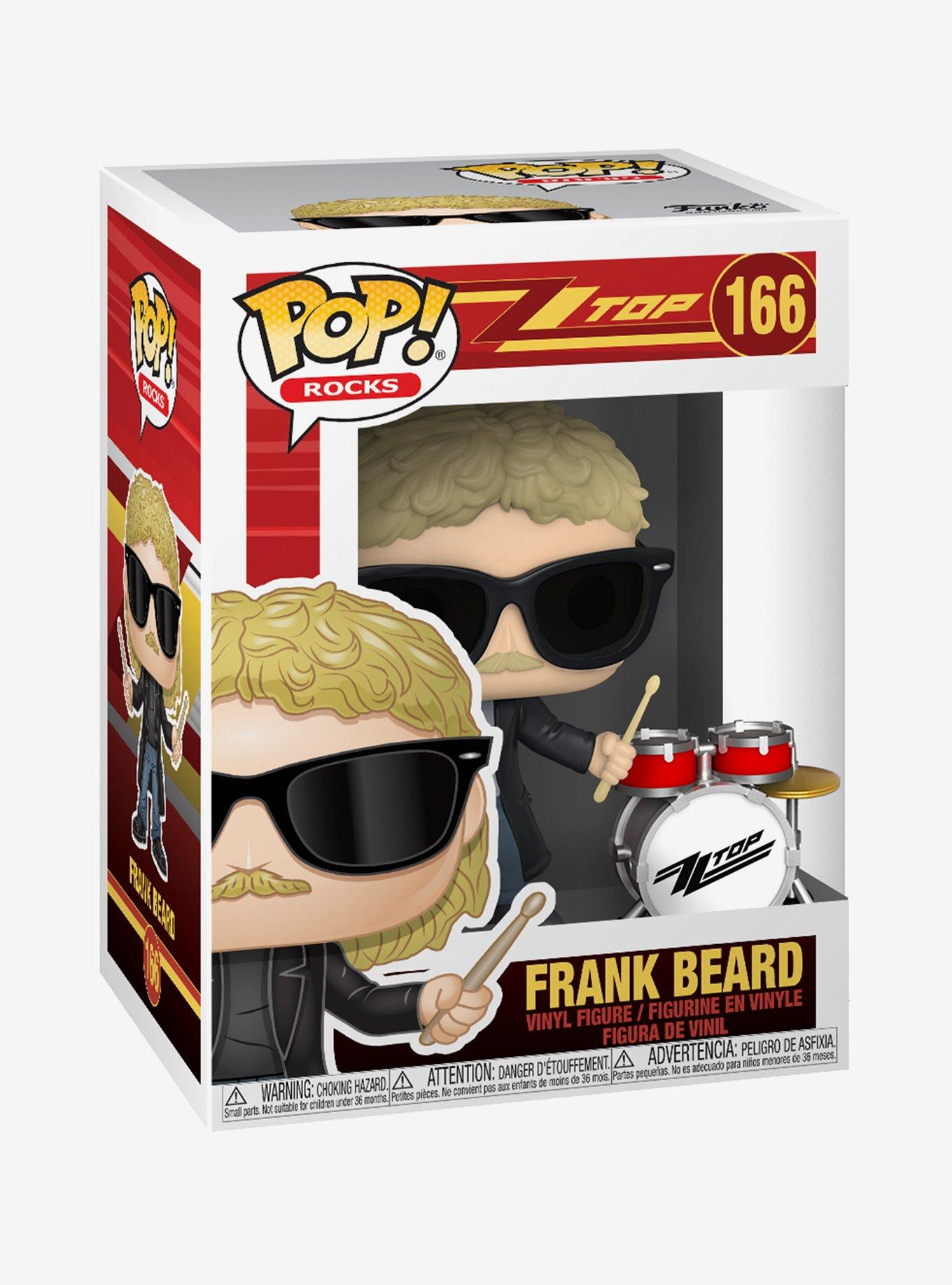 Funko Pop! Rocks ZZ Top Frank Beard Vinyl Figure, , alternate