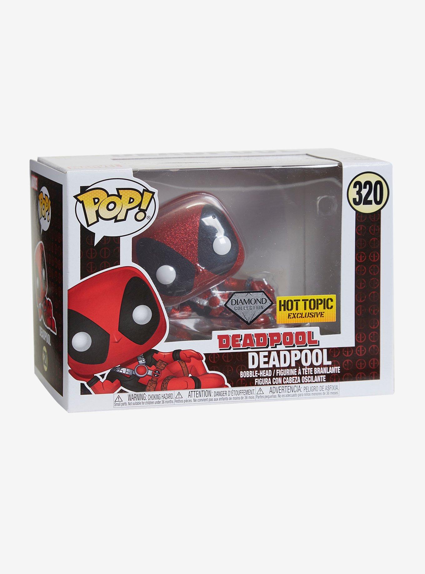 Funko Marvel Diamond Collection Deadpool Vinyl Figure Hot Topic Exclusive, , alternate