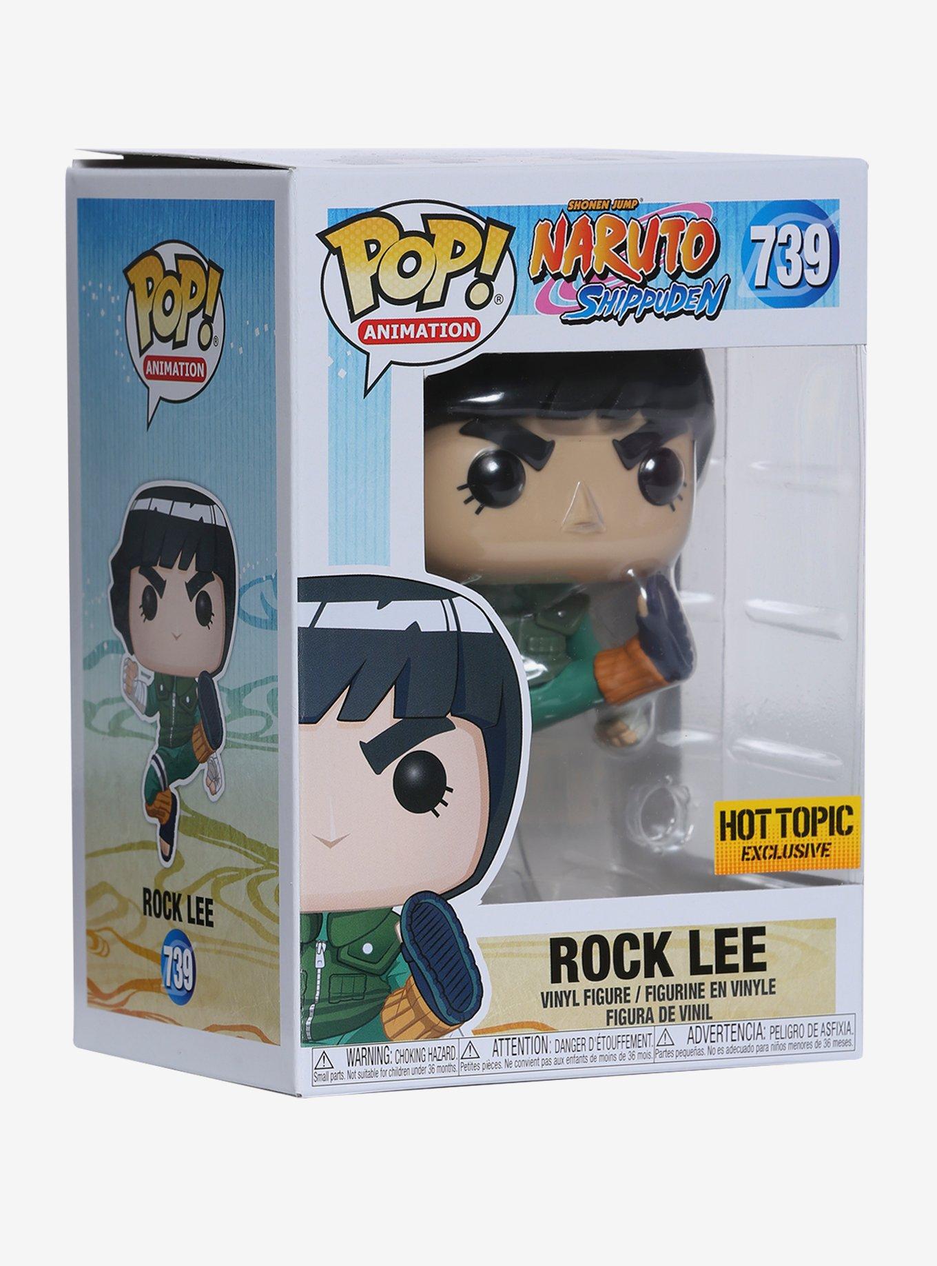 Funko Naruto Shippuden Pop! Animation Rock Lee Vinyl Figure Hot Topic Exclusive, , alternate